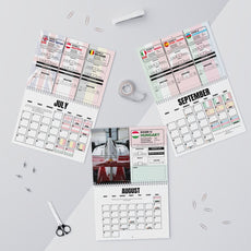 2027 Home + Office Race Season Calendar Bundle