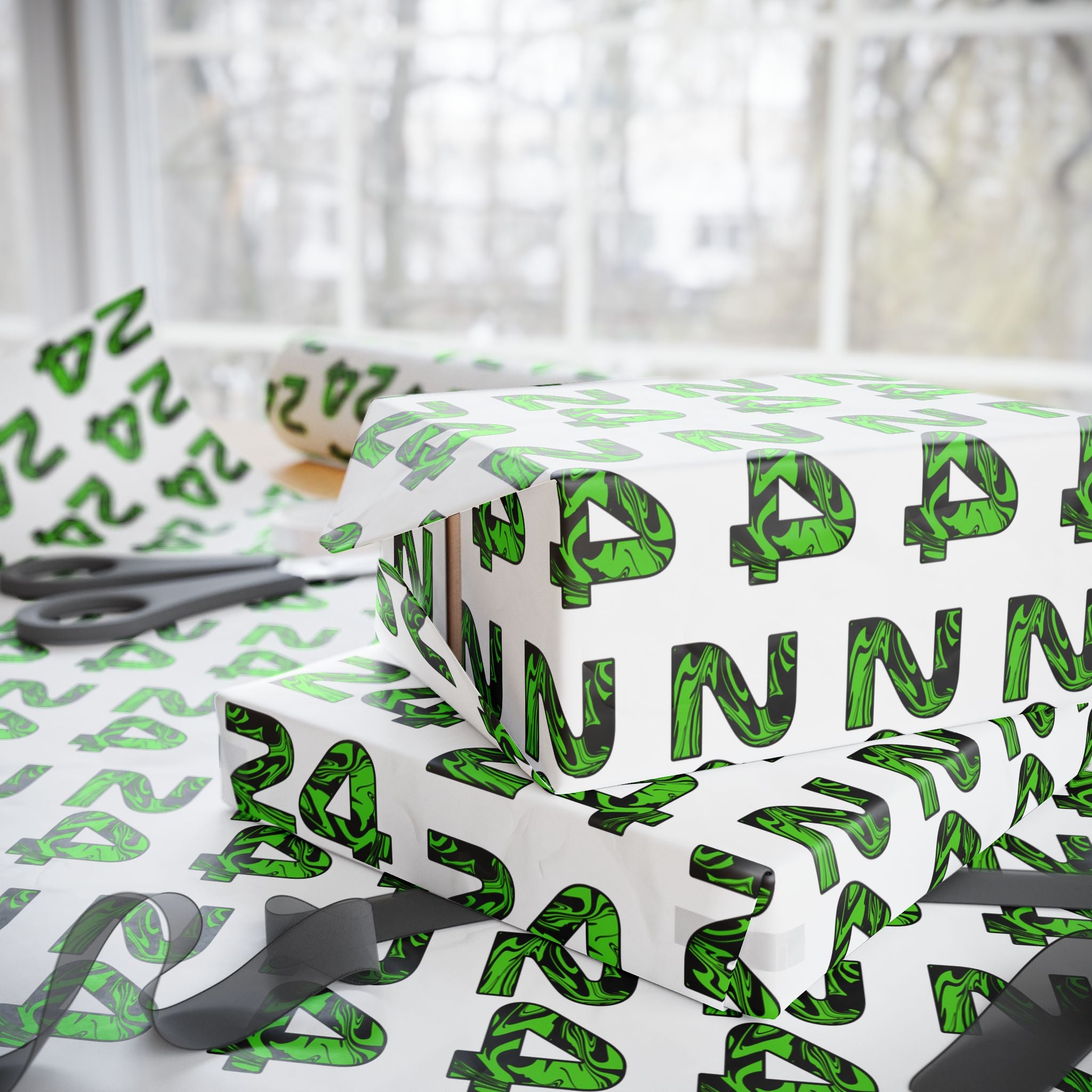 Livery Inspired "24" Wrapping Paper