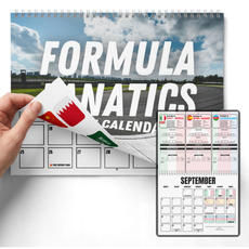 2027 Race Season Wall Calendar
