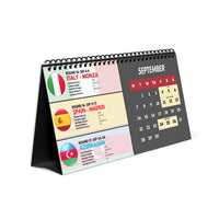 2026 Formula Fanatics Race Schedule Desktop Calendar