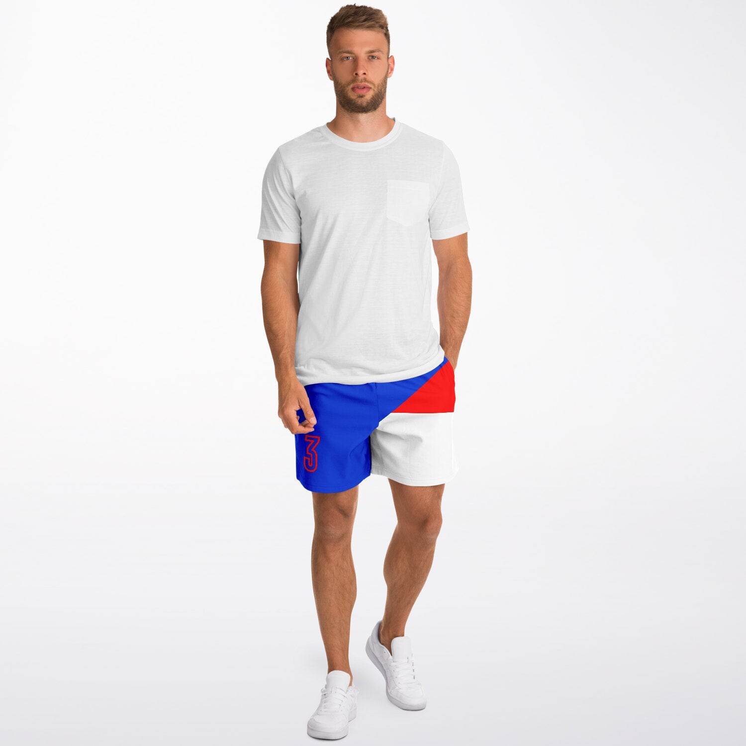 RIC3 Livery Inspired Athletic Shorts