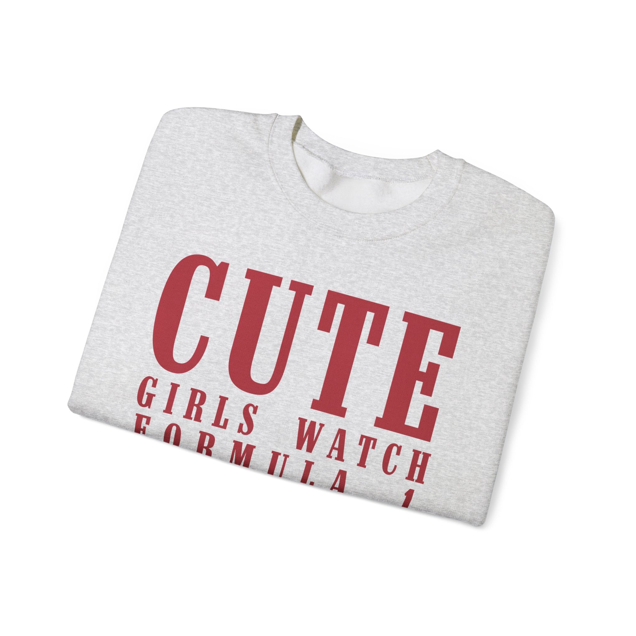 Cute Girls Watch F1 Crewneck Sweatshirt