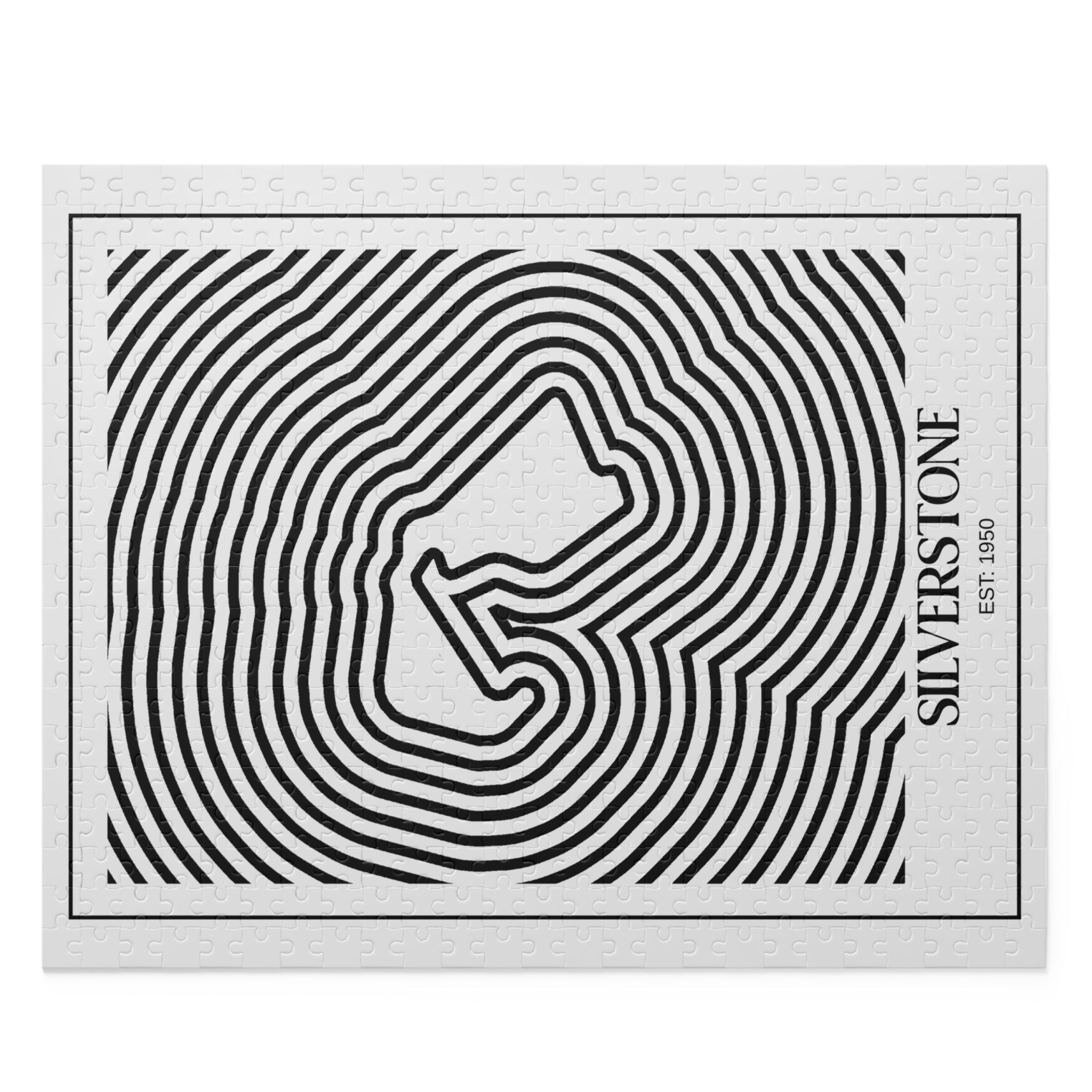 Silverstone | Circuit Contours Puzzle (252, 500-Piece)