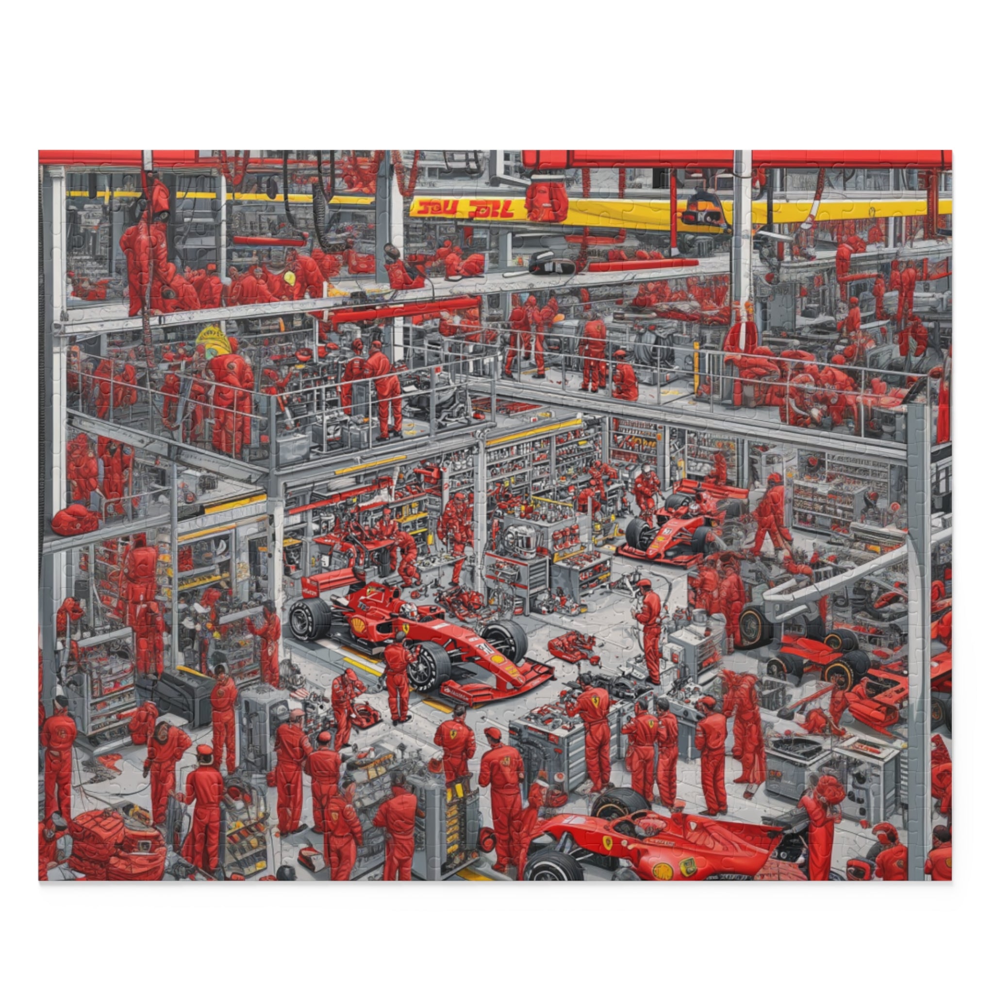 Formula Factory Puzzle (120, 252, 500-Piece)