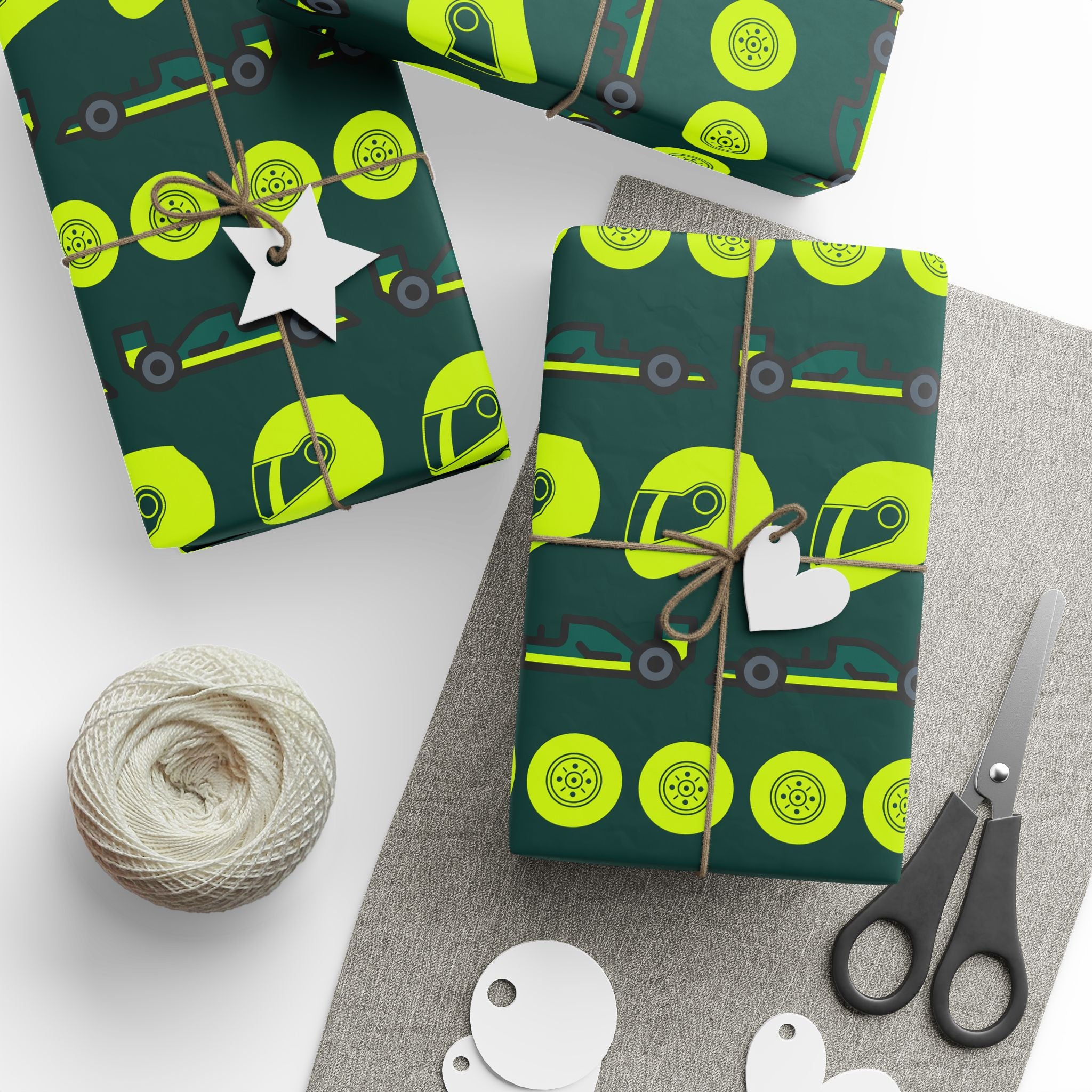 AMR Livery Inspired Wrapping Paper