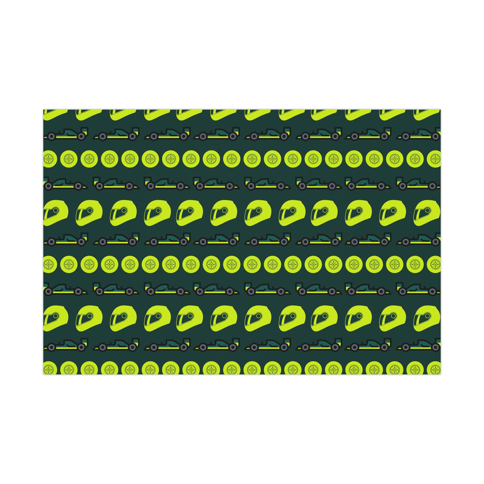 AMR Livery Inspired Wrapping Paper