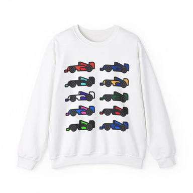 The Grid Heavy Blend™ Crewneck Sweatshirt - FormulaFanatics