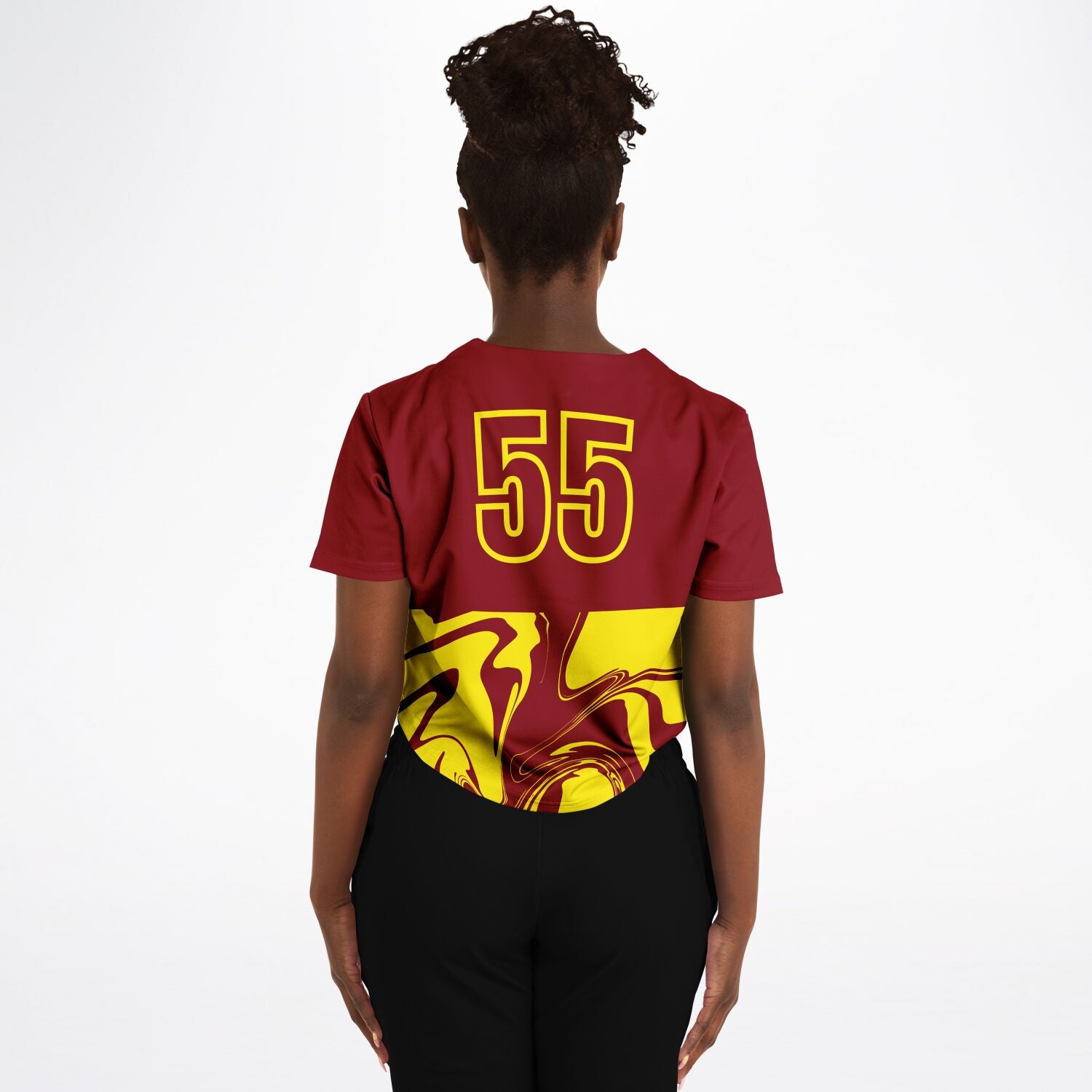 TIFOSI LIQUID DESIGN #55 CROPPED BASEBALL JERSEY