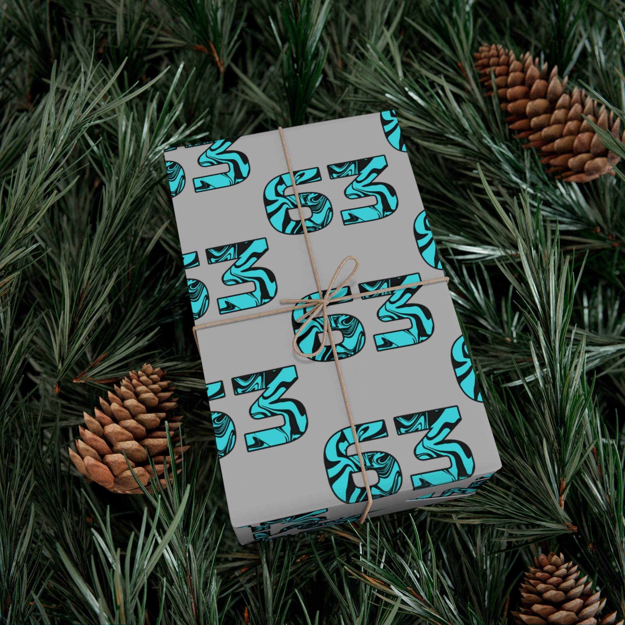 Livery Inspired "63" Wrapping Papers