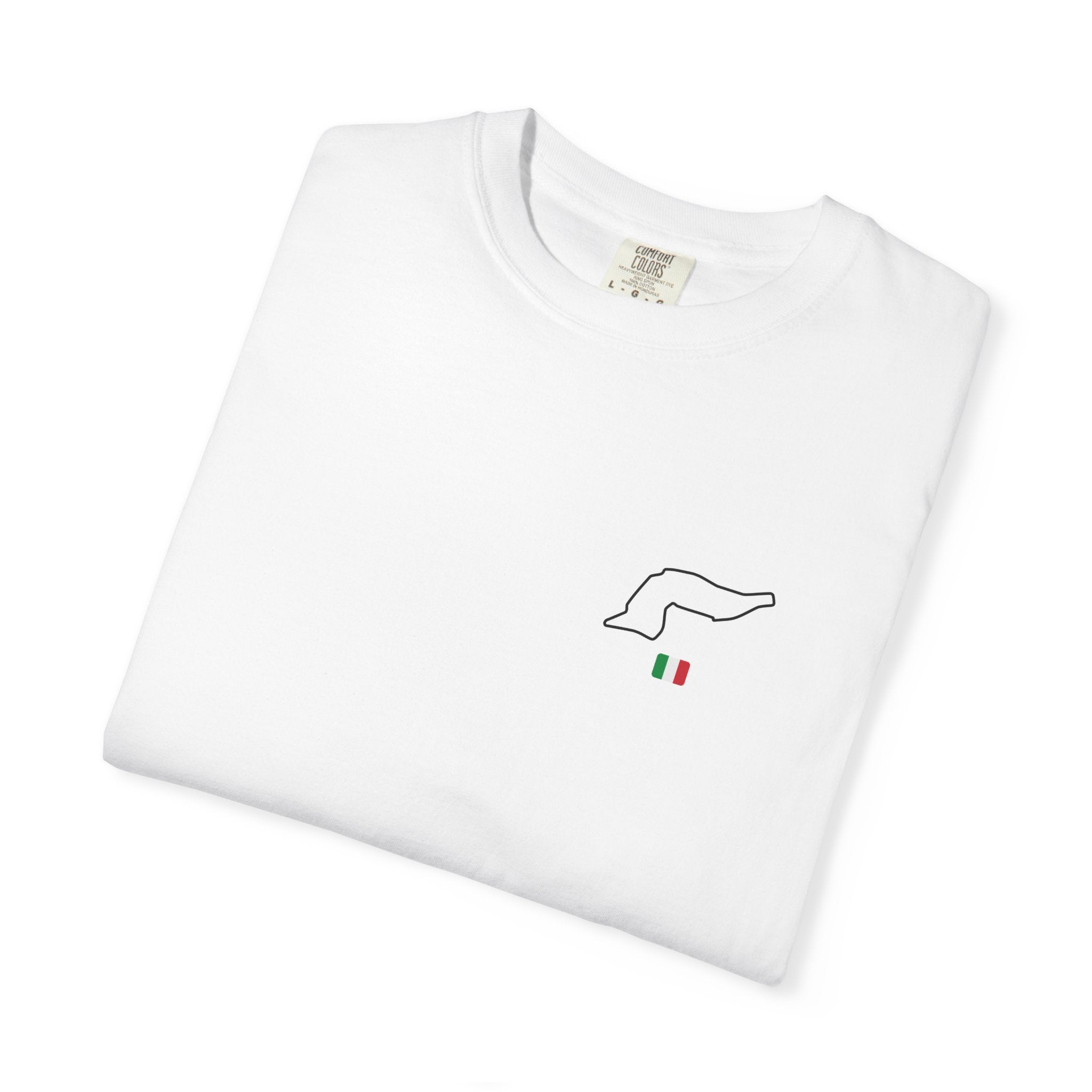 Track Collection | Emilia-Romagna | Unisex Garment-Dyed T-shirt