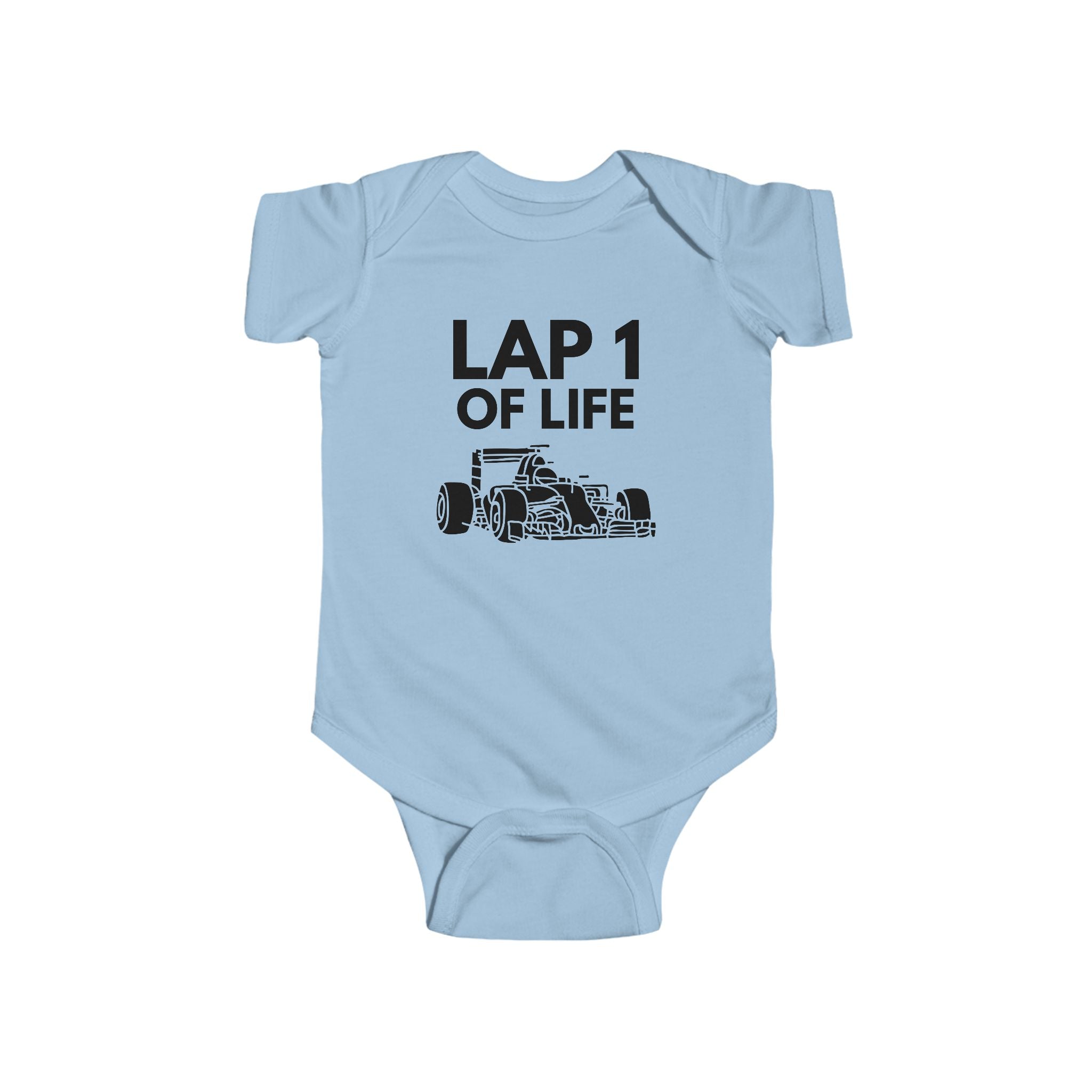 Lap 1 of Life | Infant Bodysuit Onesie | Formula Fanatics