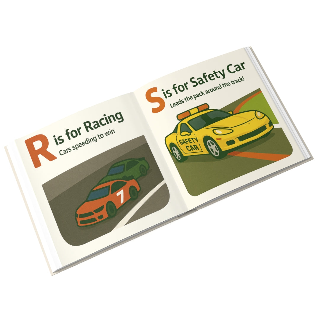 Stock Car A-Z - Learn Your ABC's