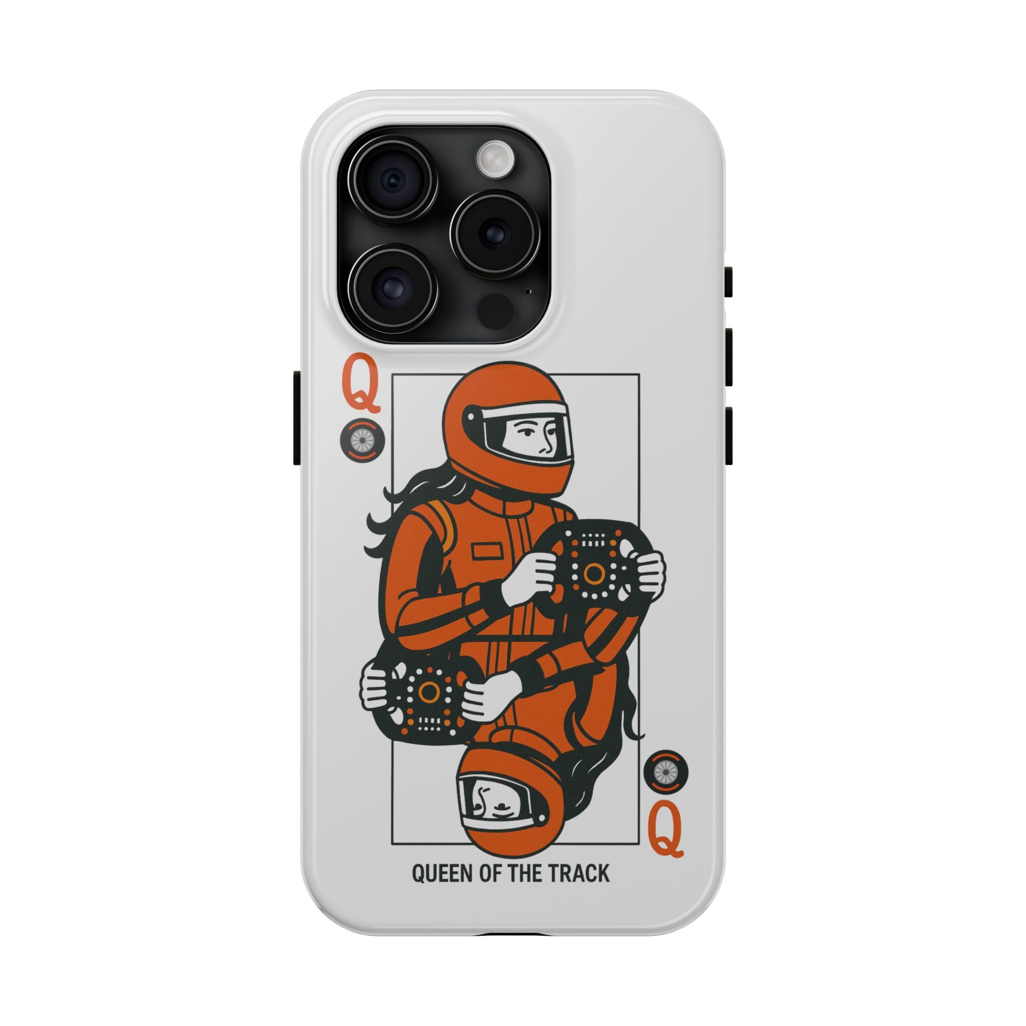 Queen of the Track |  Phone Case for Tough Protection
