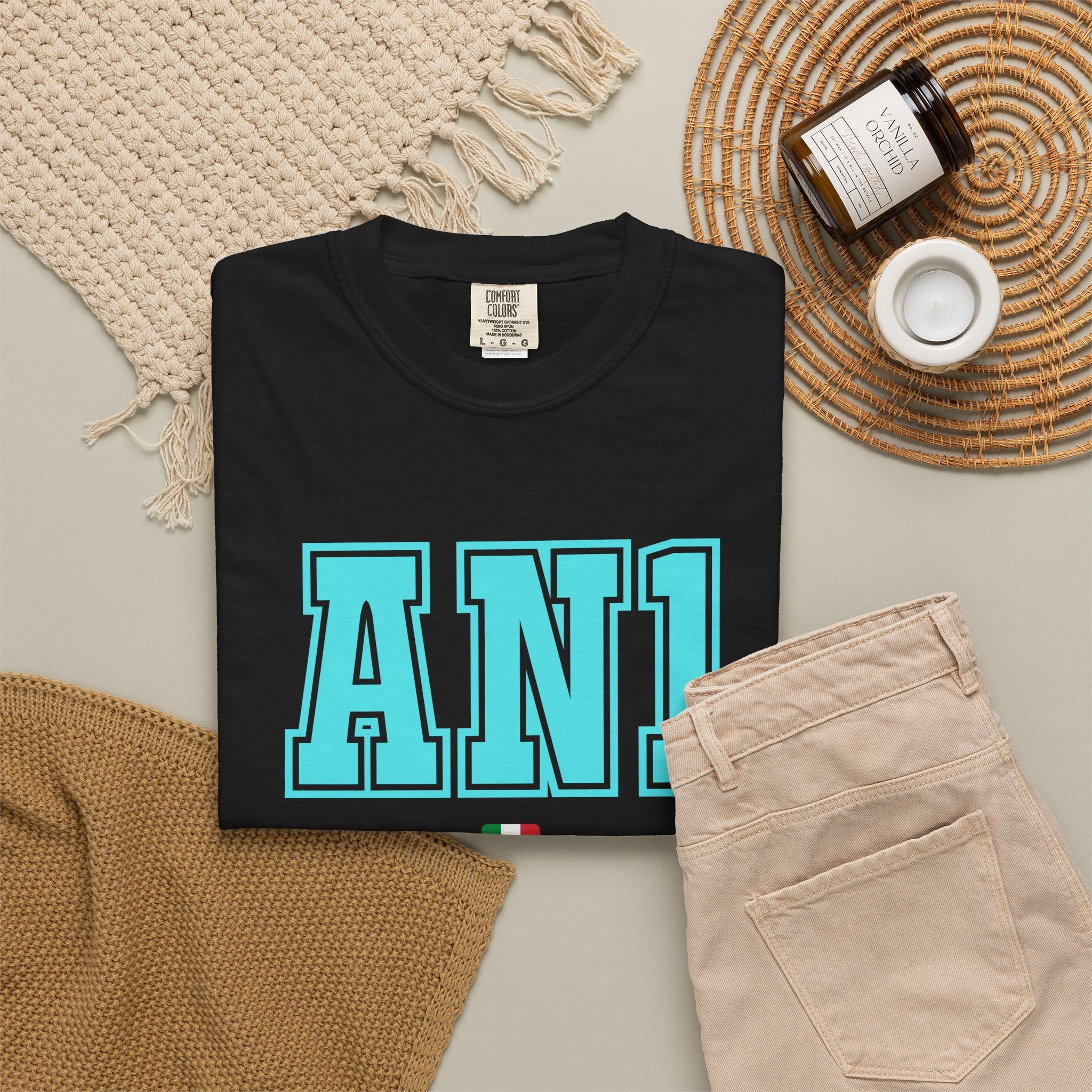 AN1 2027 Unisex Garment-Dyed T-shirt