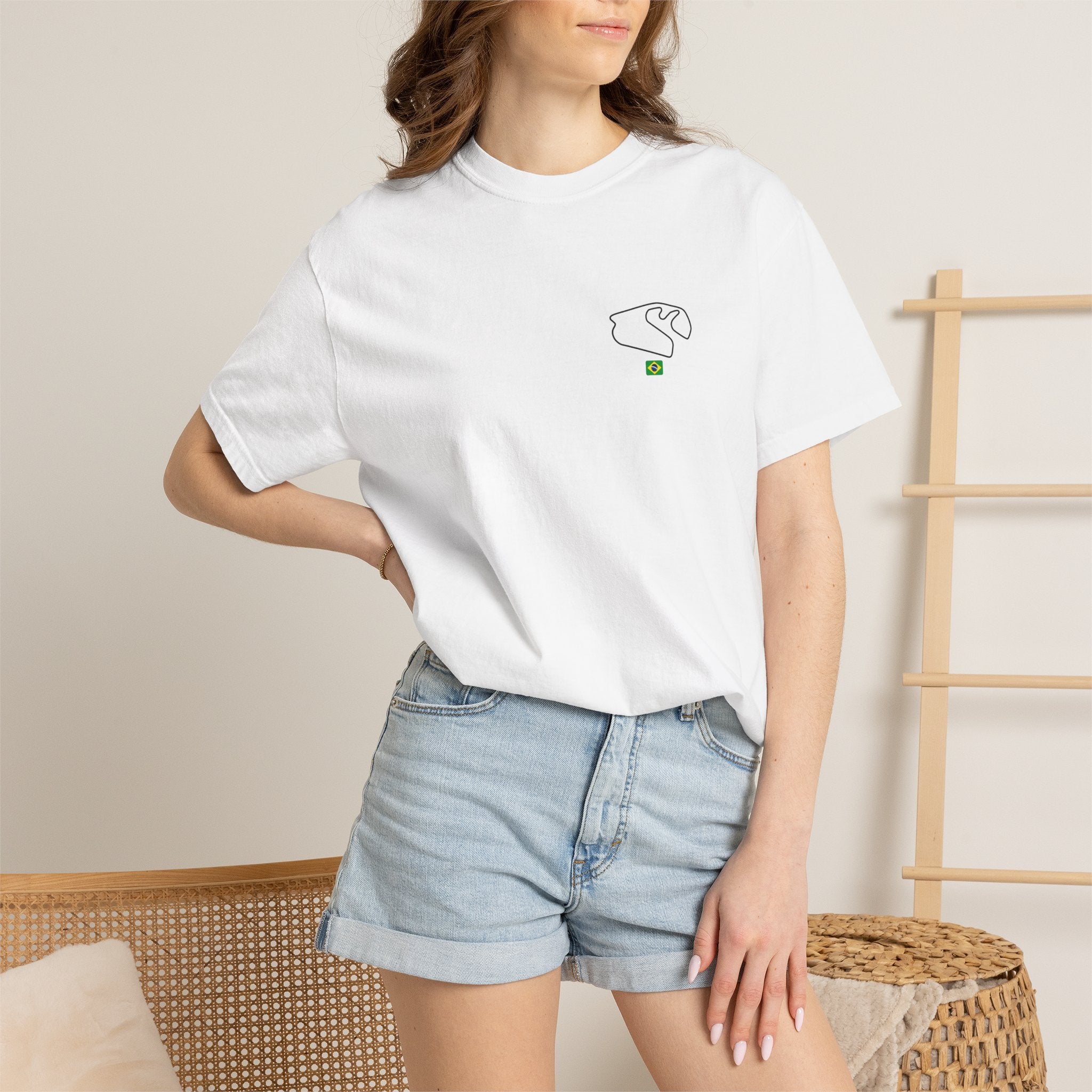 Track Collection | Brazil | Unisex Garment-Dyed T-shirt
