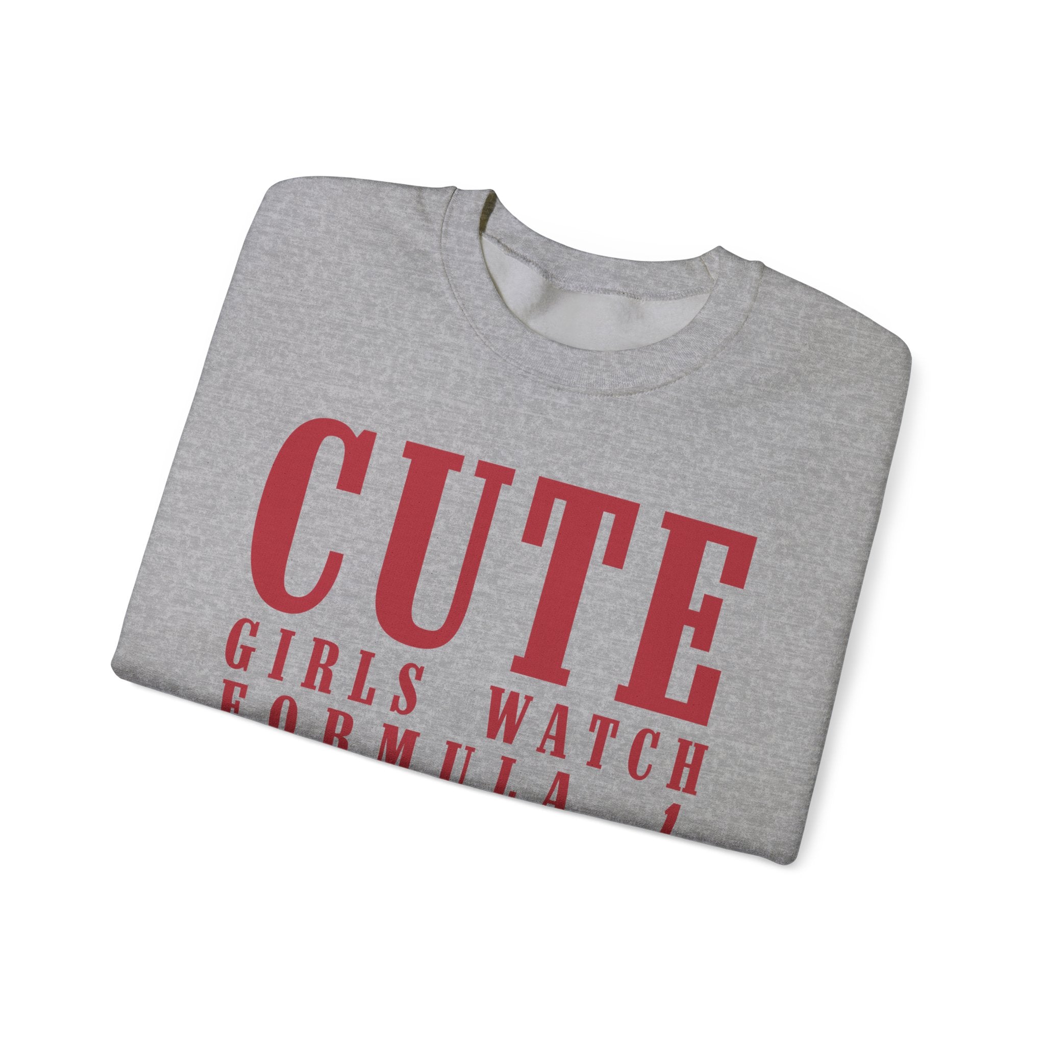 Cute Girls Watch F1 Crewneck Sweatshirt