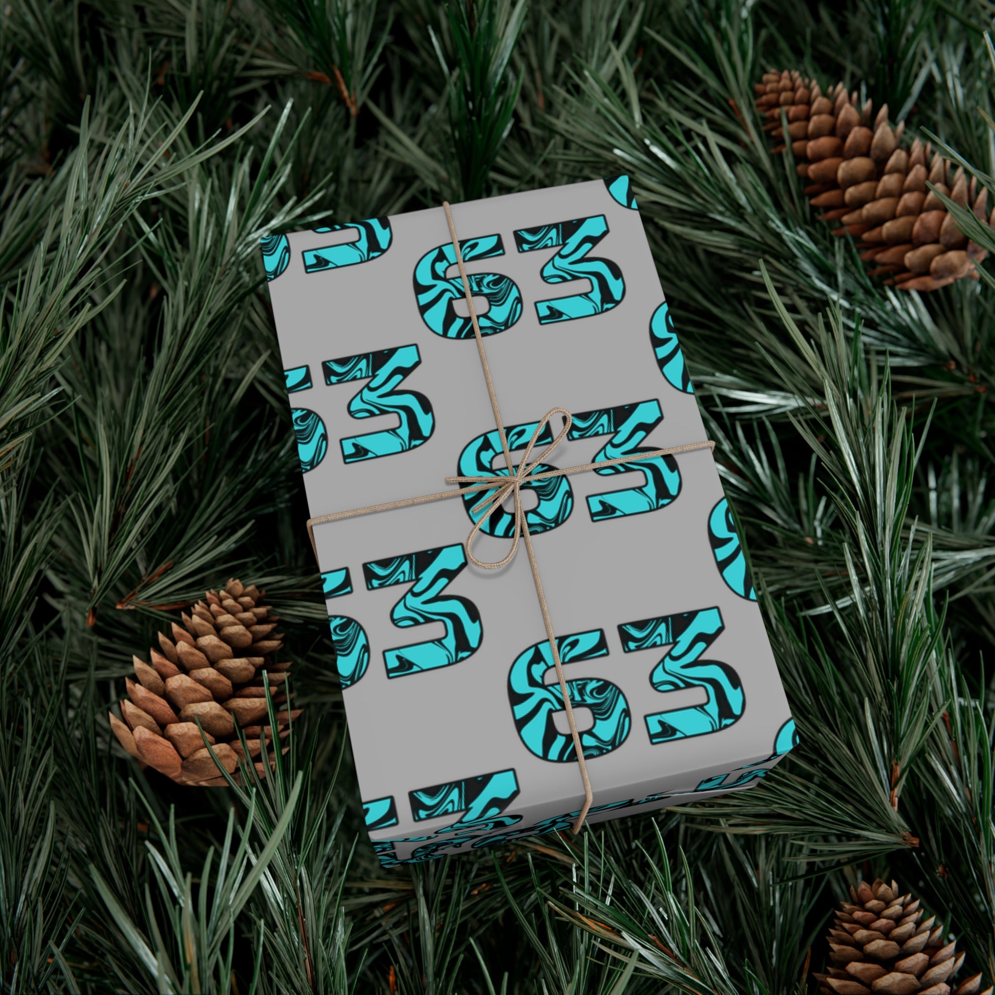 Livery Inspired "63" Wrapping Papers