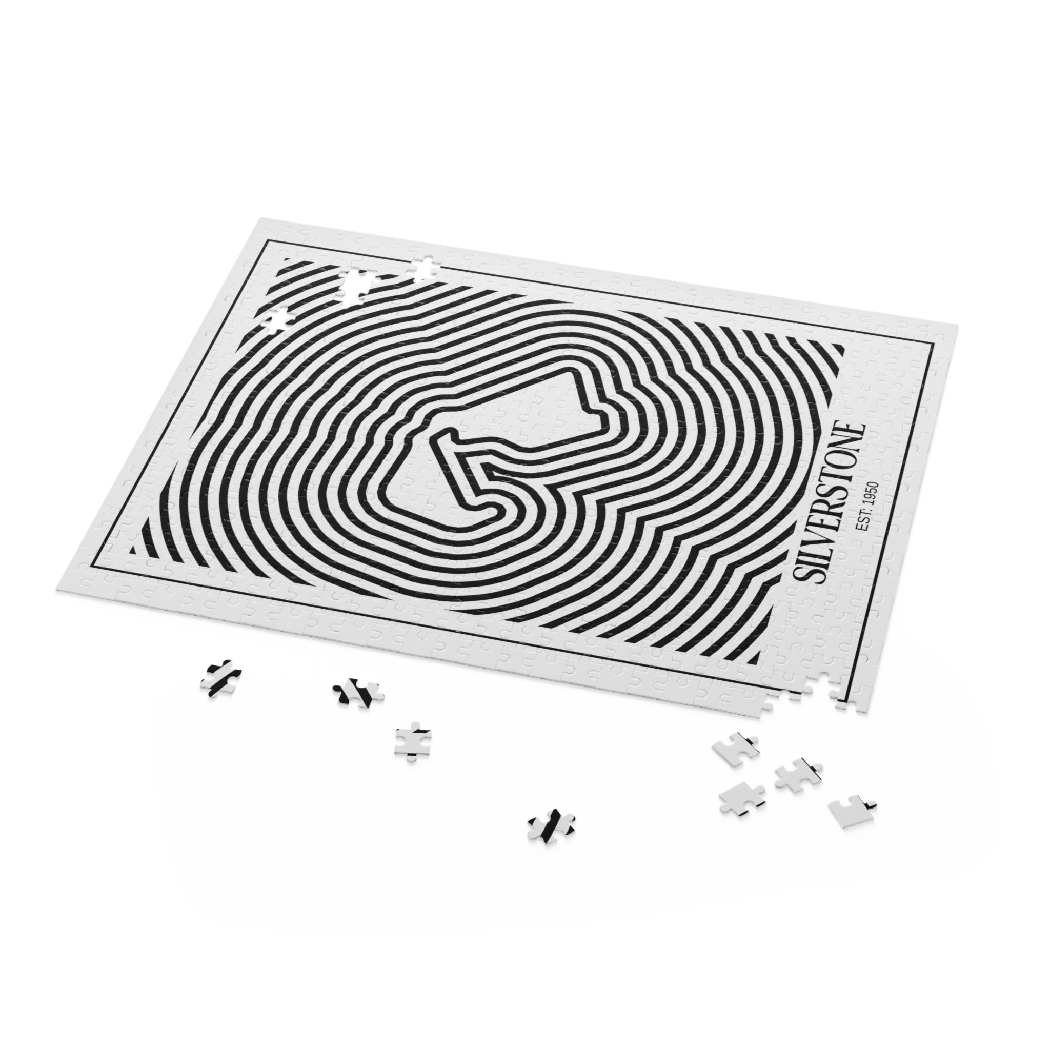 Silverstone | Circuit Contours Puzzle (252, 500-Piece)