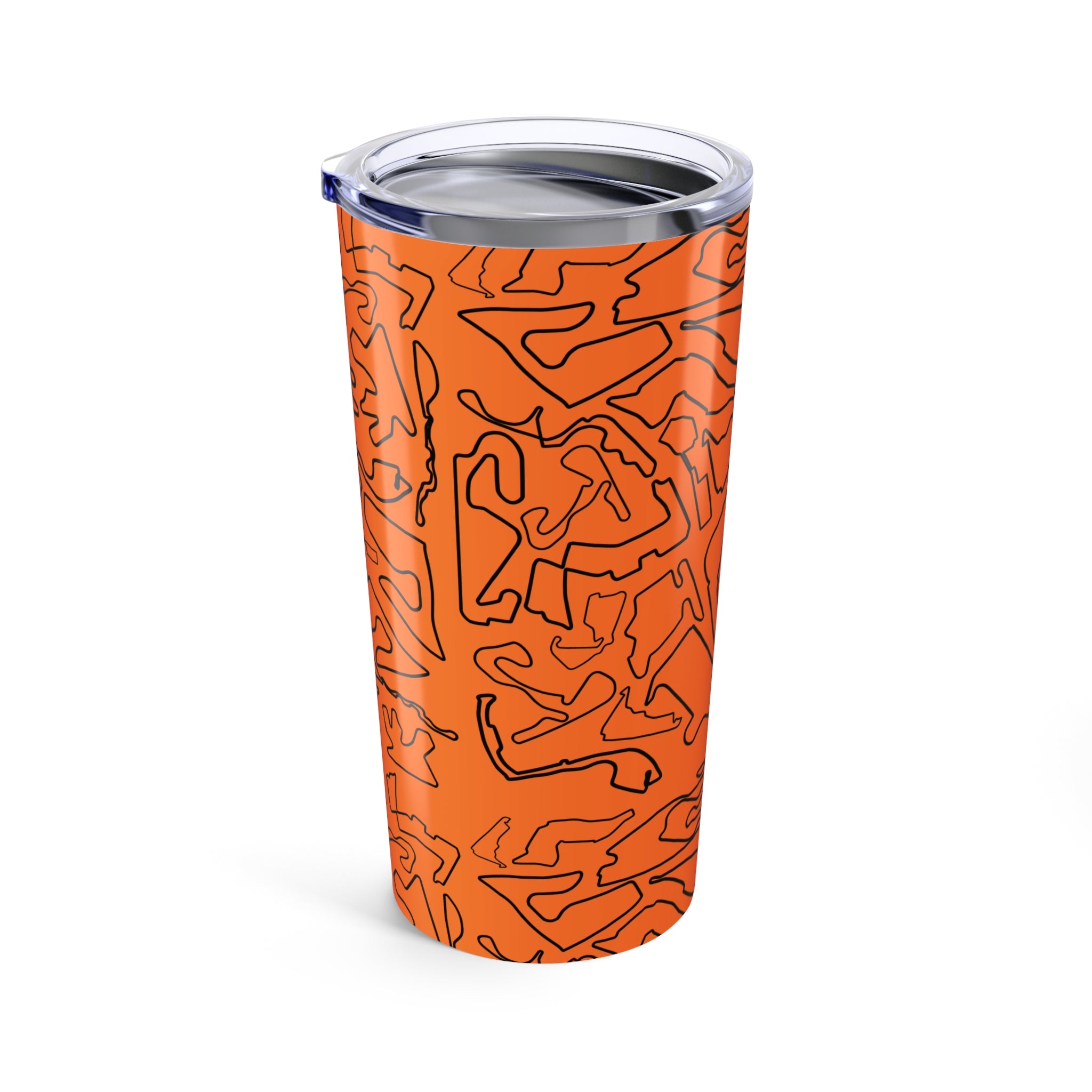 Circuit Sips | Orange/Black | Tumbler 20oz