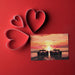 Sunset Finish Line Greeting Card - FormulaFanatics