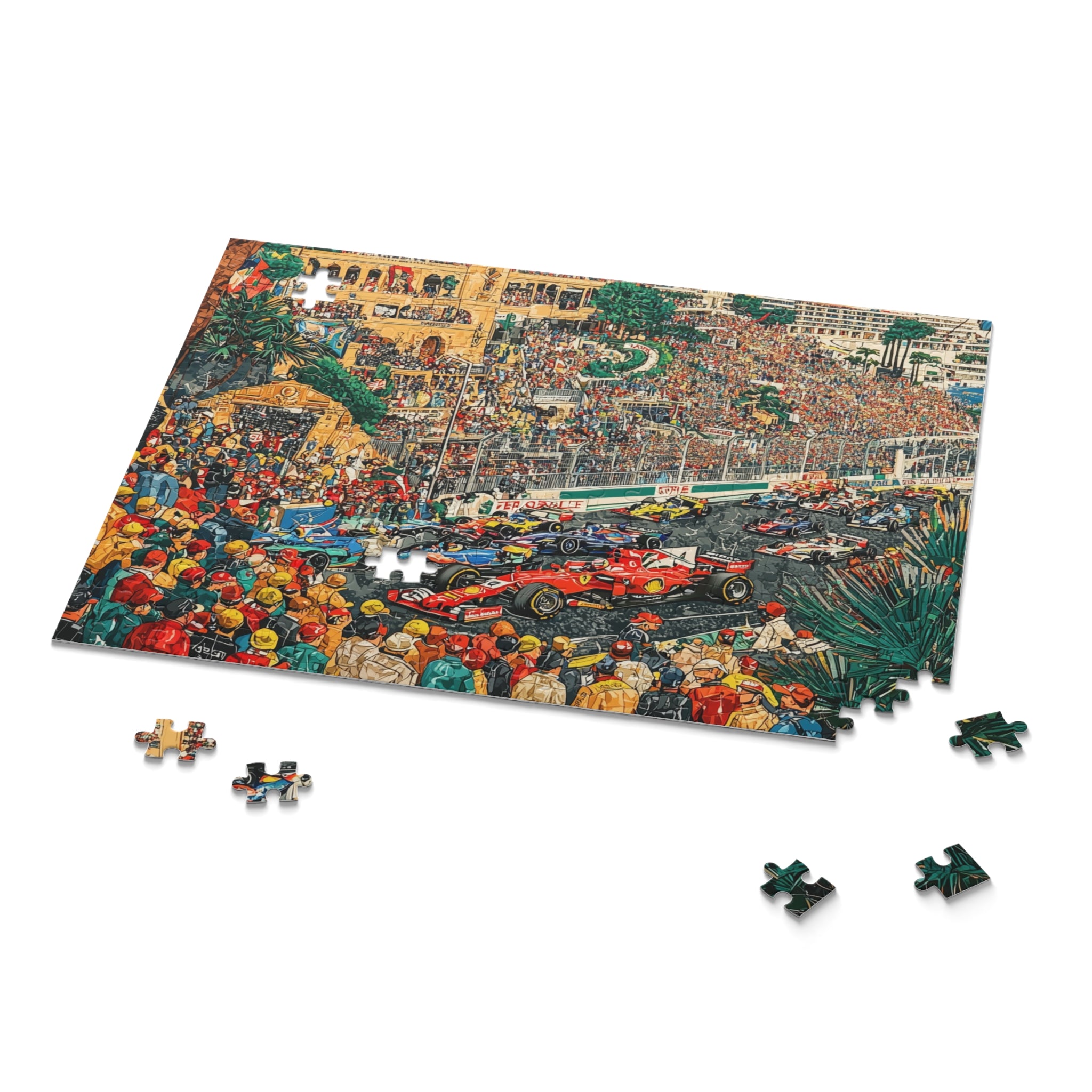 Monaco Parc Fermè Puzzle (120, 252, 500-Piece)