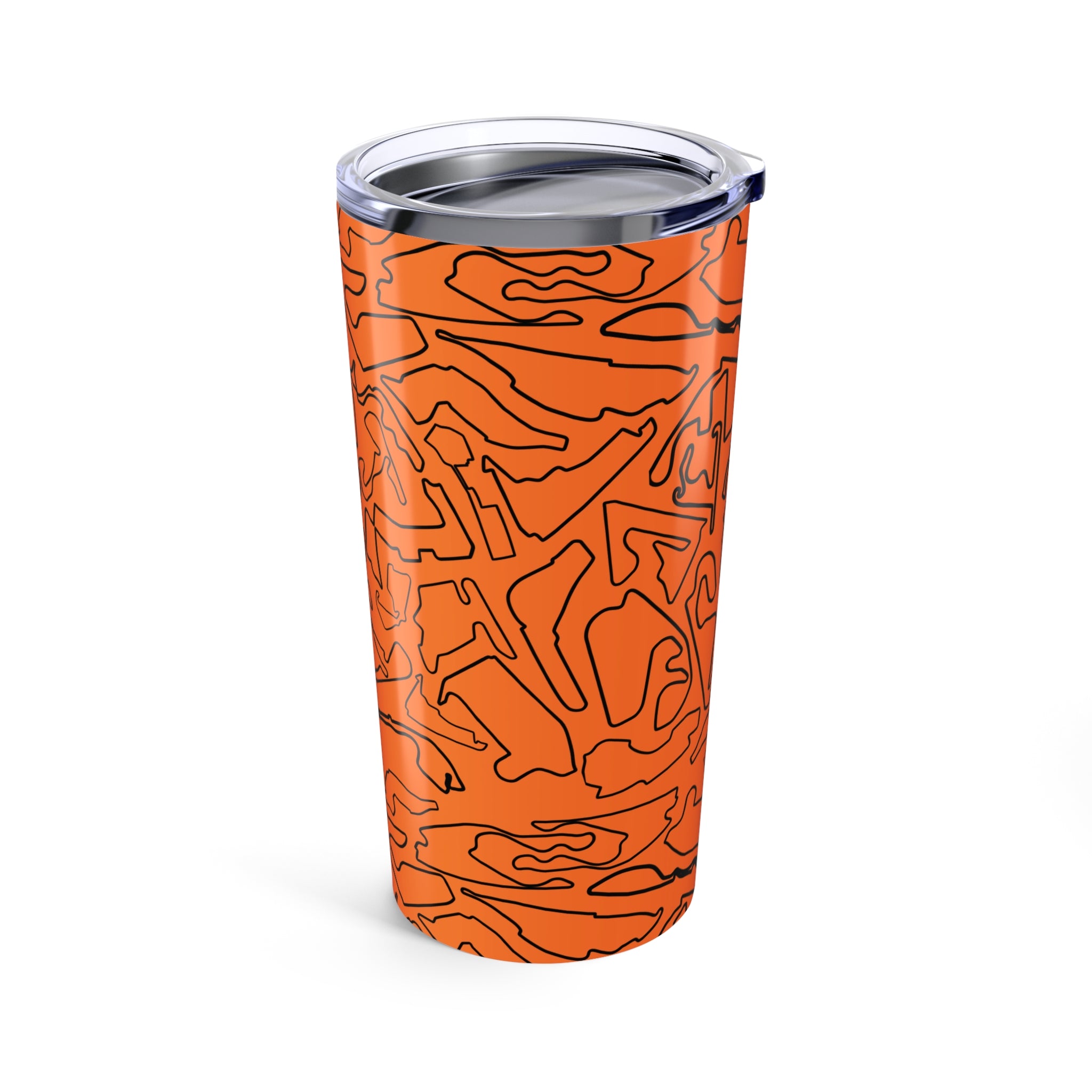 Circuit Sips | Orange/Black | Tumbler 20oz