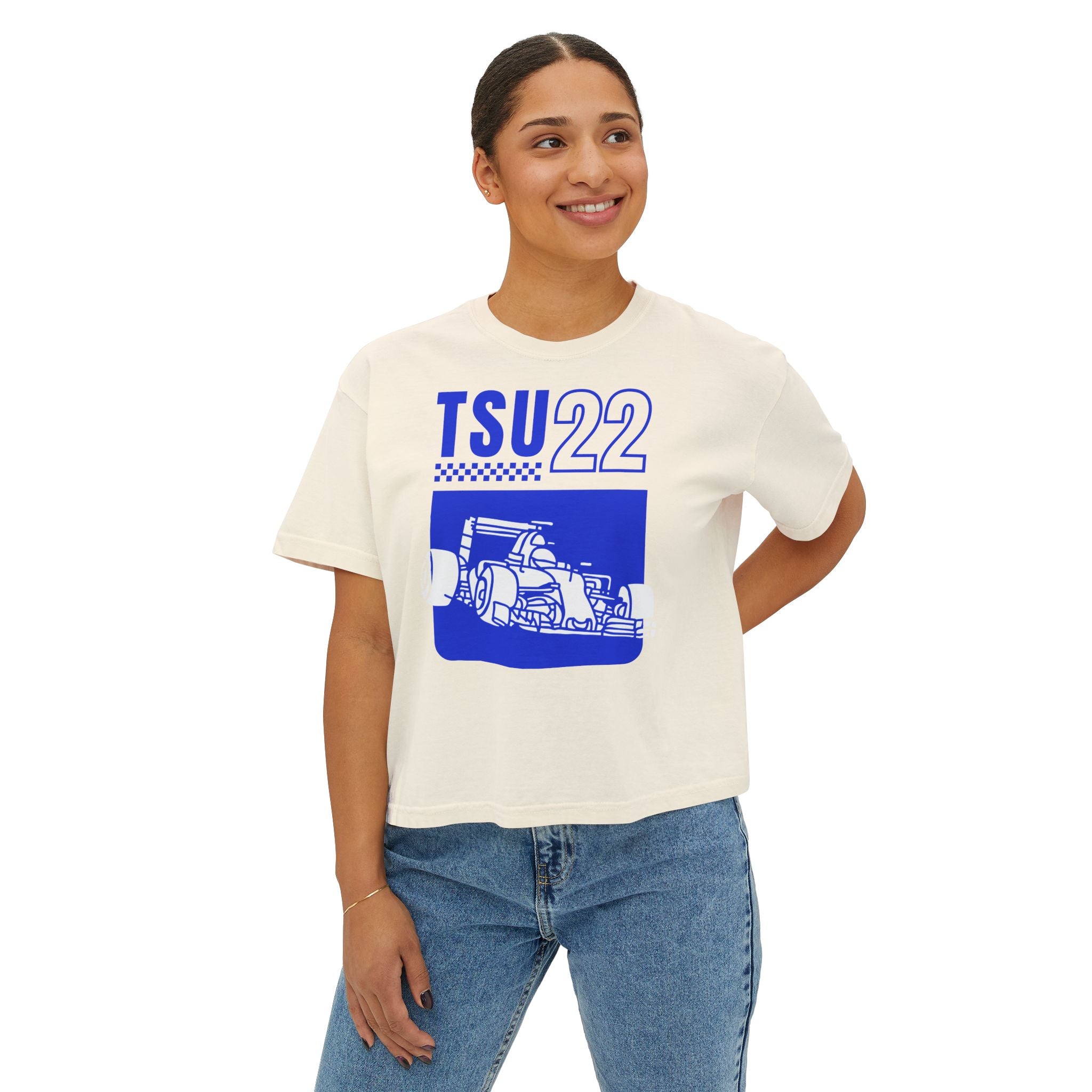 Vintage TSU Women's Boxy Tee