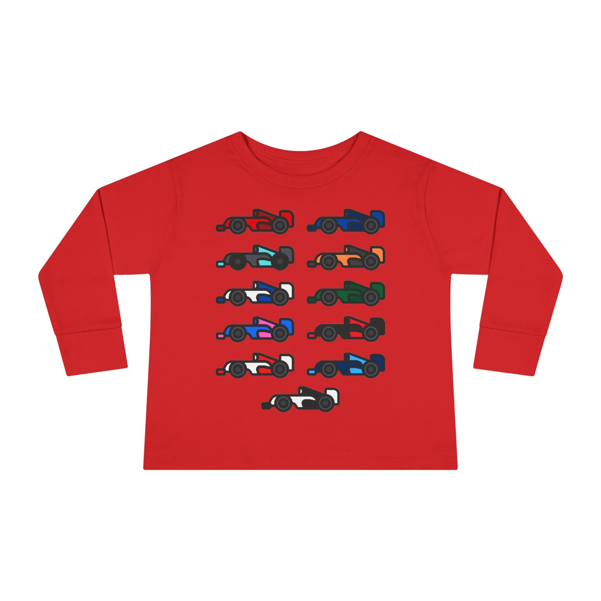 The Grid Toddler Long Sleeve Tee