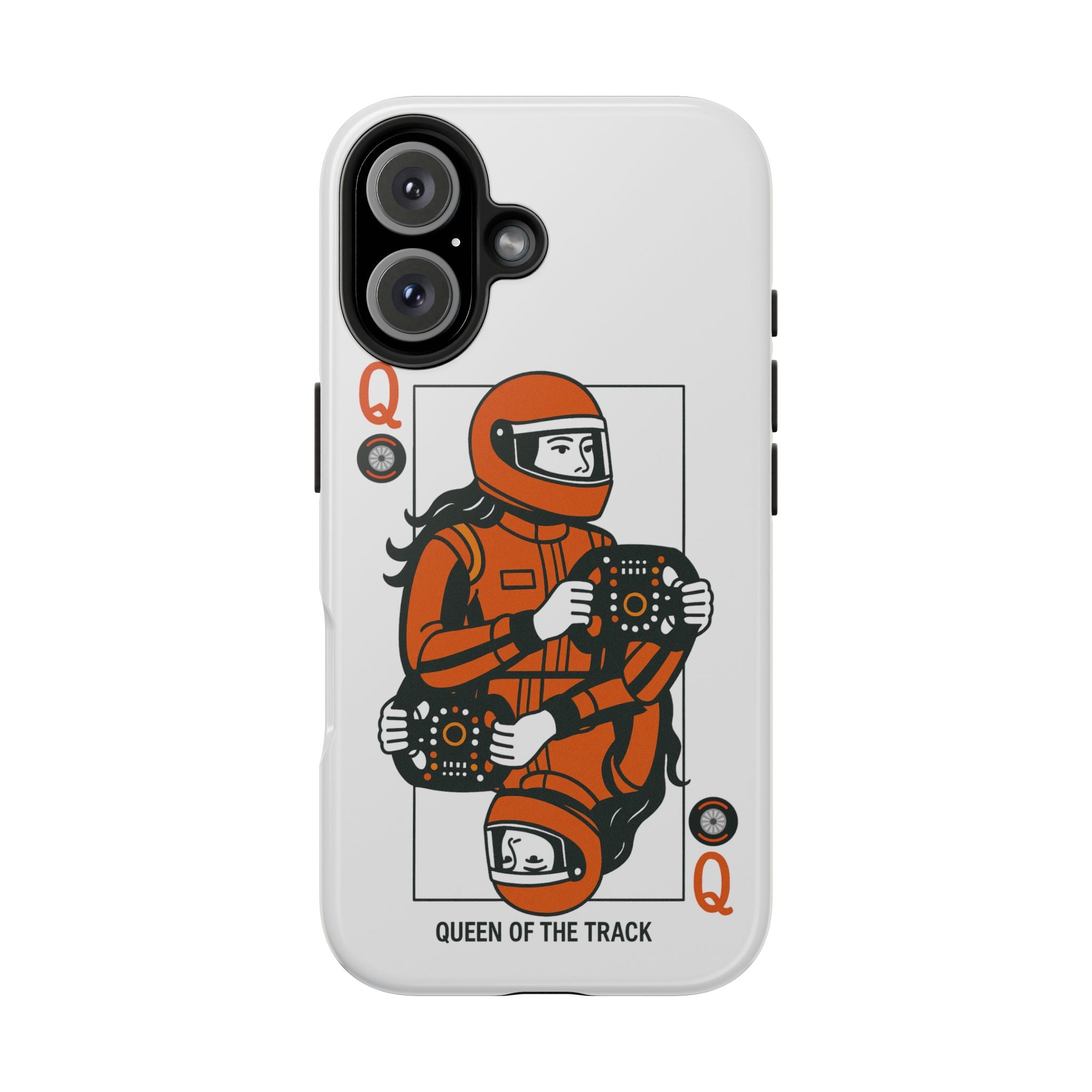 Queen of the Track |  Phone Case for Tough Protection