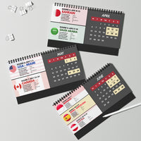 2026 Formula Fanatics Race Schedule Desktop Calendar