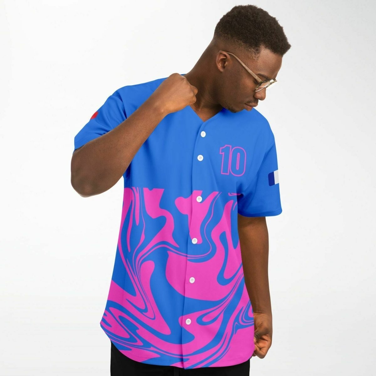 Liquid Design - #10 - Baseball Jersey - FormulaFanatics