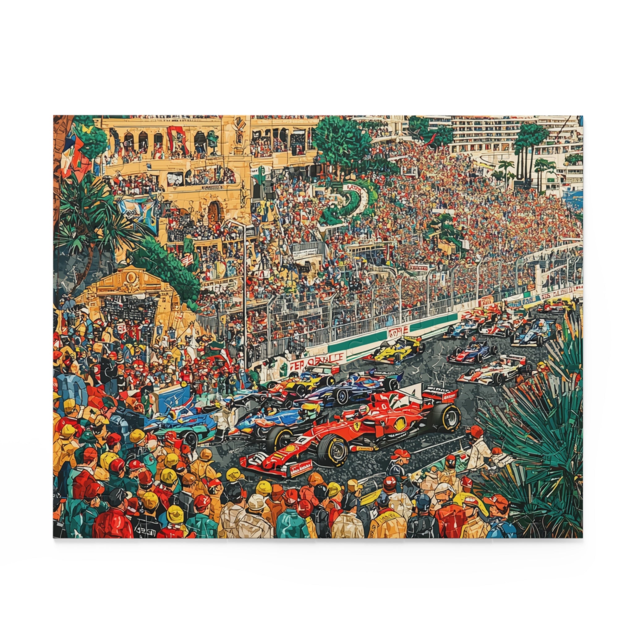 Monaco Parc Fermè Puzzle (120, 252, 500-Piece)