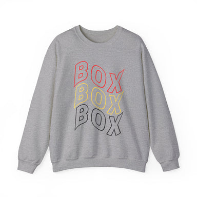Wave - Box Box Box Crewneck Sweater - FormulaFanatics