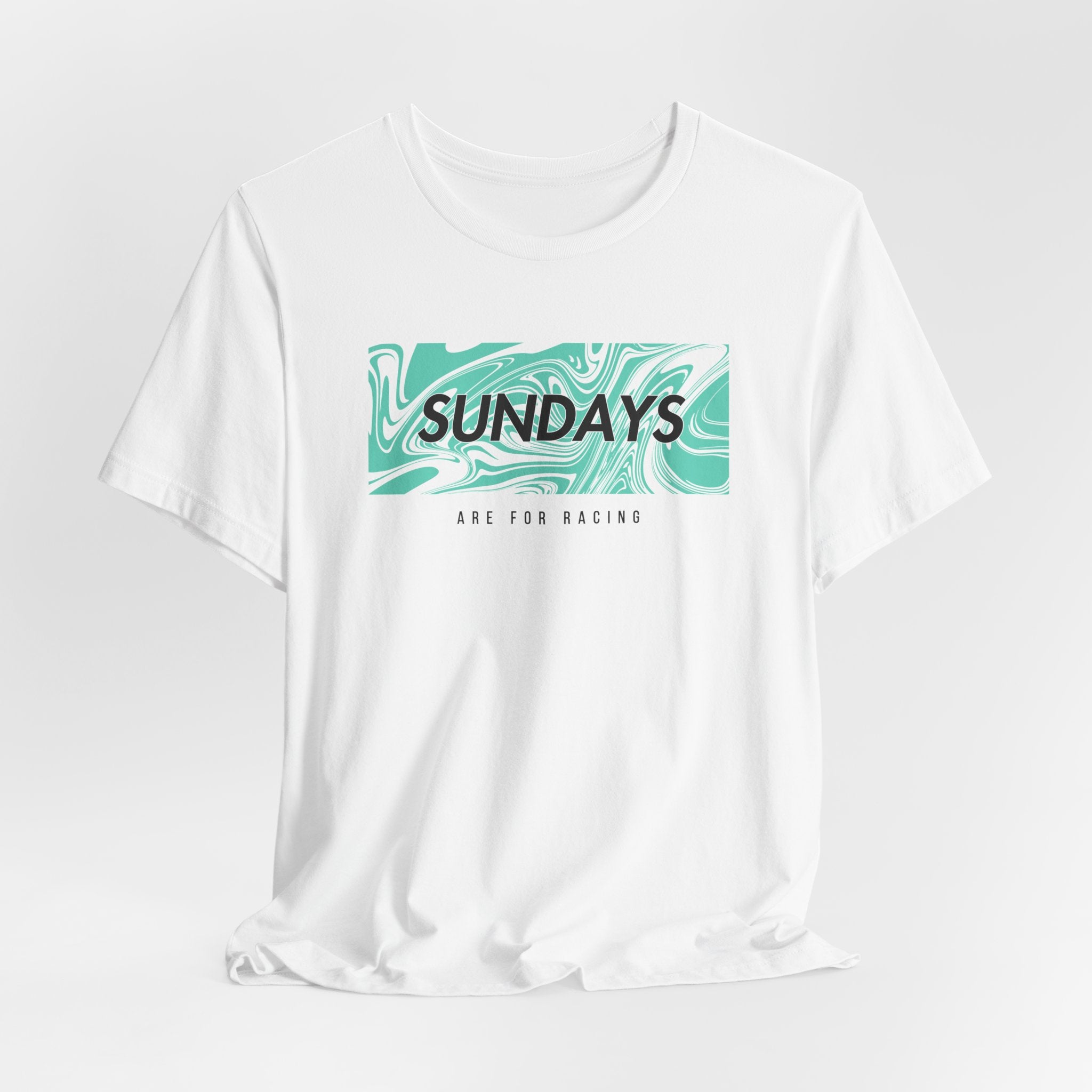 Sundays Are For Racing | Teal | T-Shirt