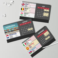 2026 Formula Fanatics Race Schedule Desktop Calendar