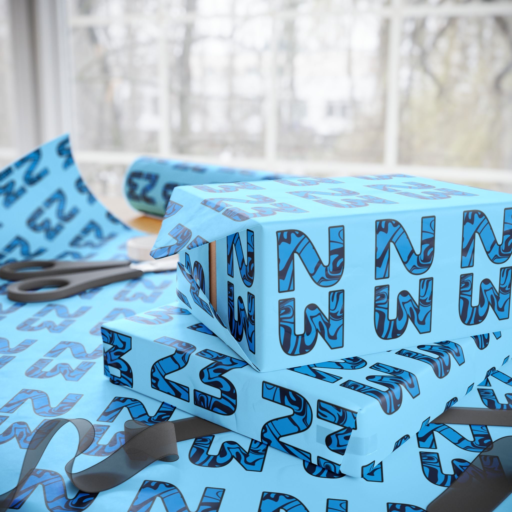 Livery Inspired "23" Wrapping Paper