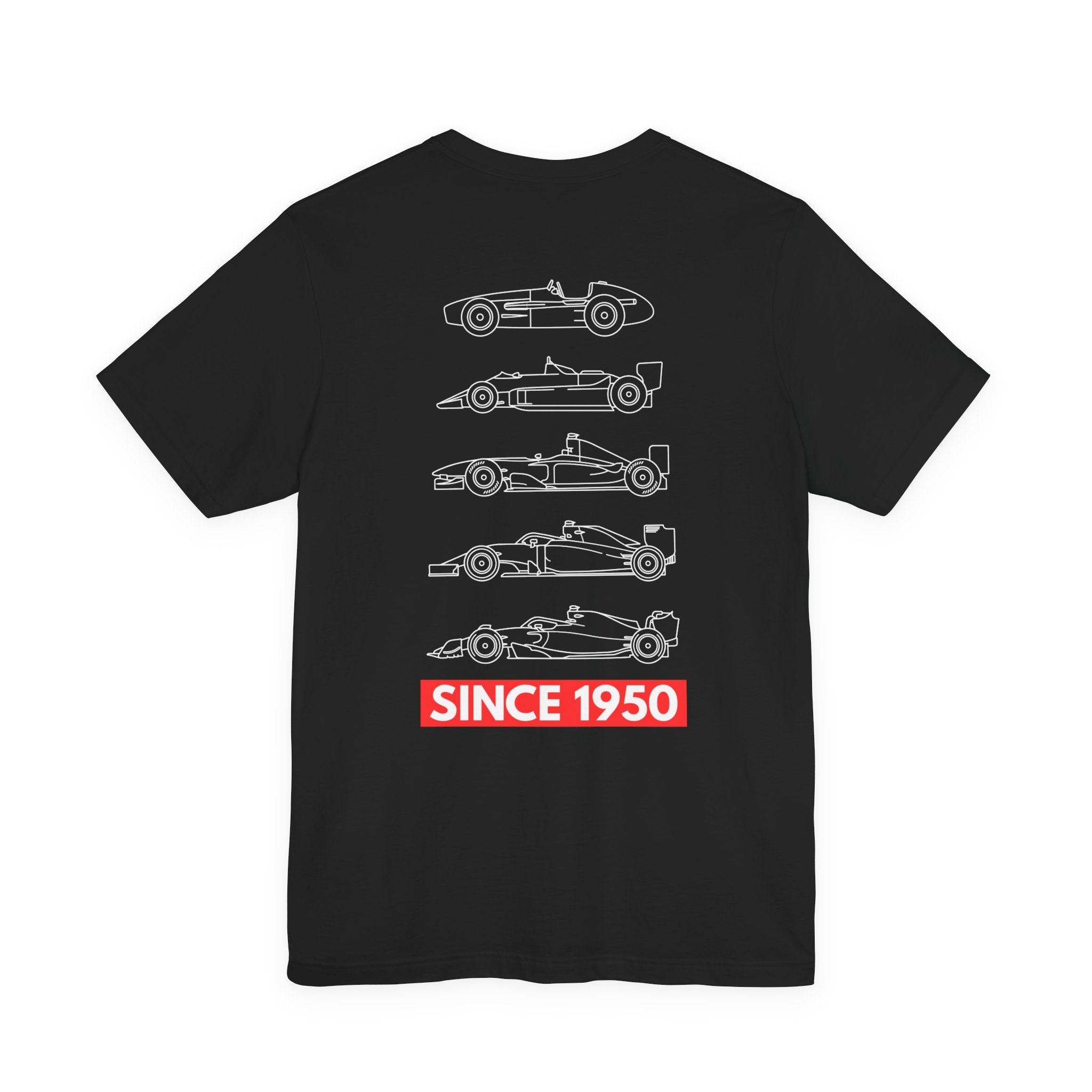 Eras of Speed Premium Adult Tee | Formula Fanatics