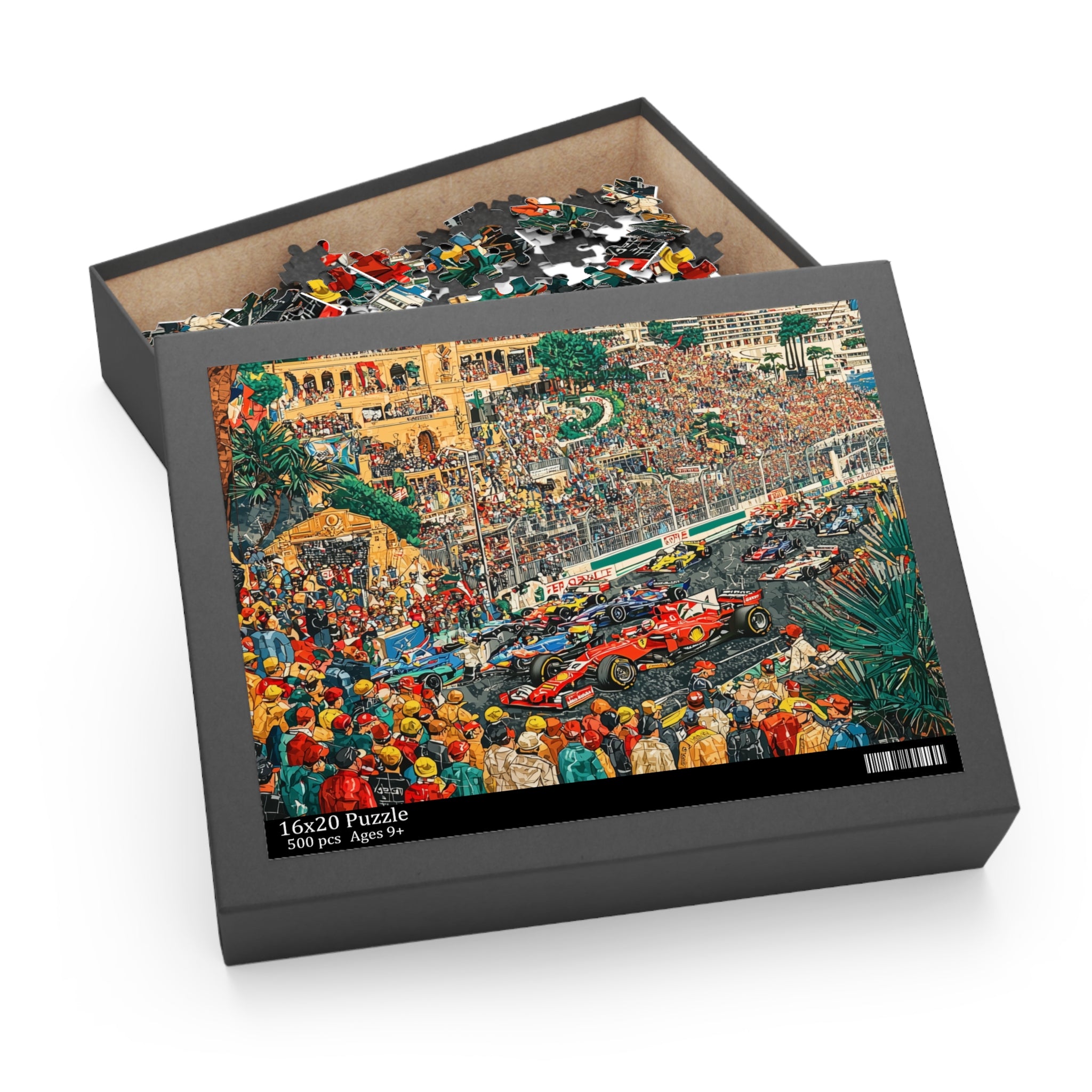 Monaco Parc Fermè Puzzle (120, 252, 500-Piece)