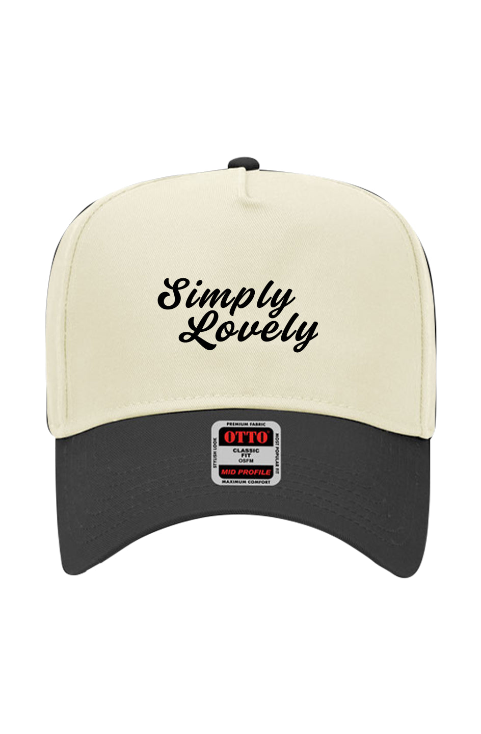 Simply Lovely Script Embroidered Baseball Cap