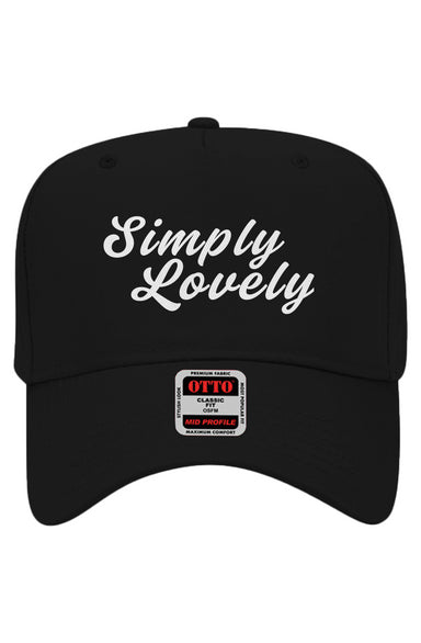 Simply Lovely Solid Color Embroidered Baseball Cap