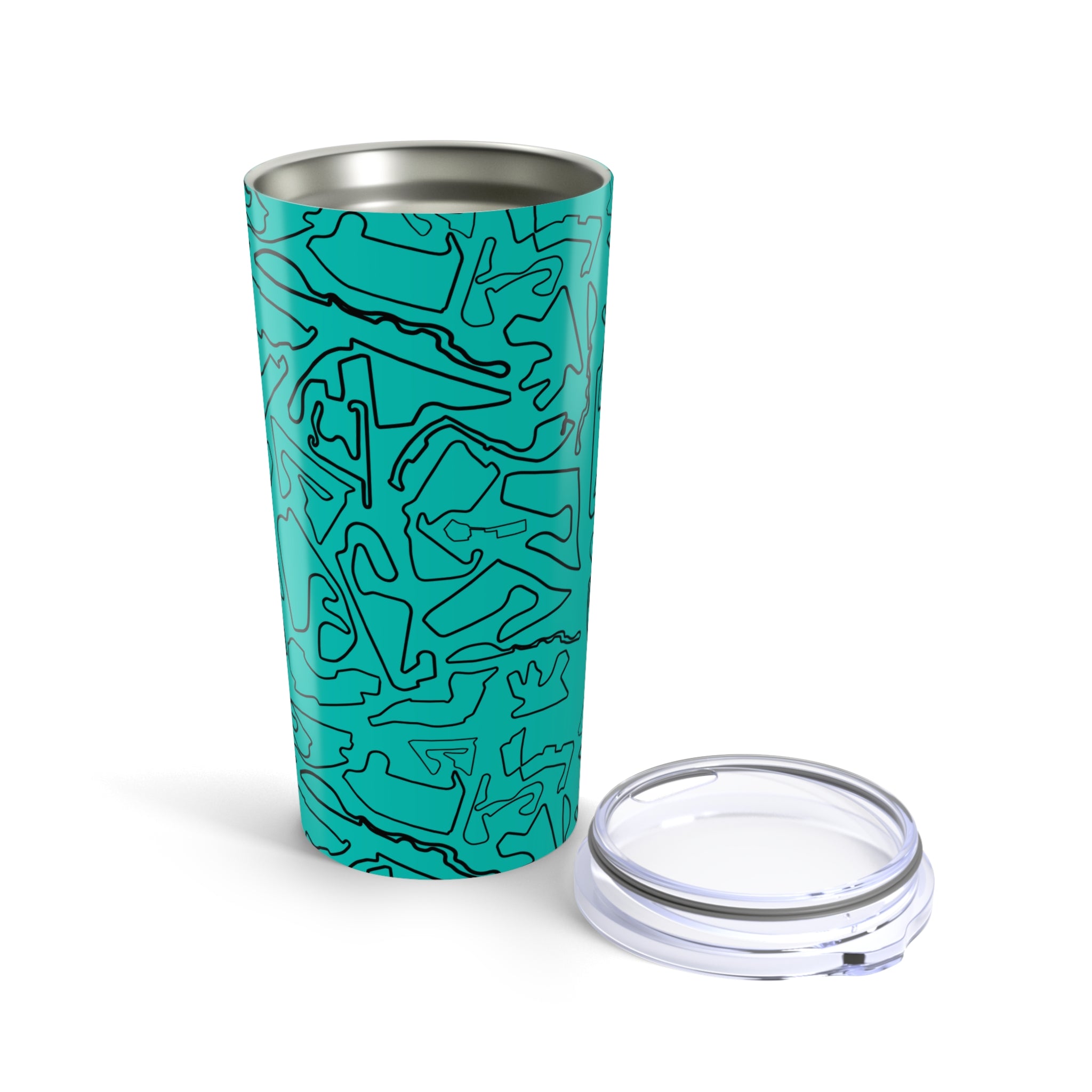 Circuit Sips | Teal/Black | Tumbler 20oz