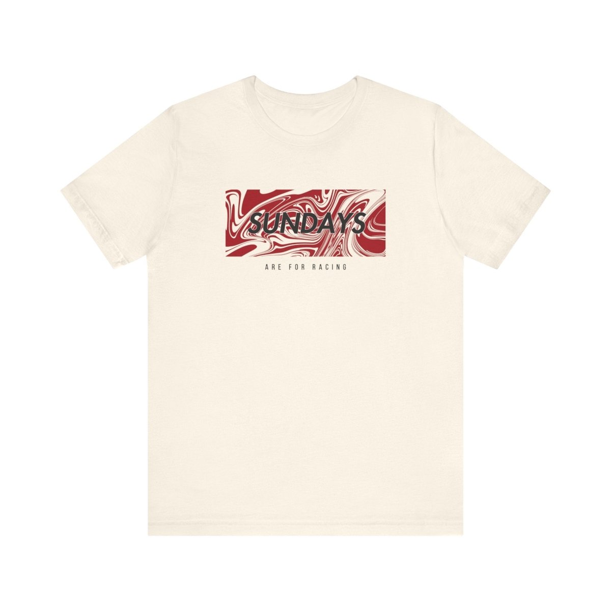 Sundays Are For Racing | Red | T-Shirt