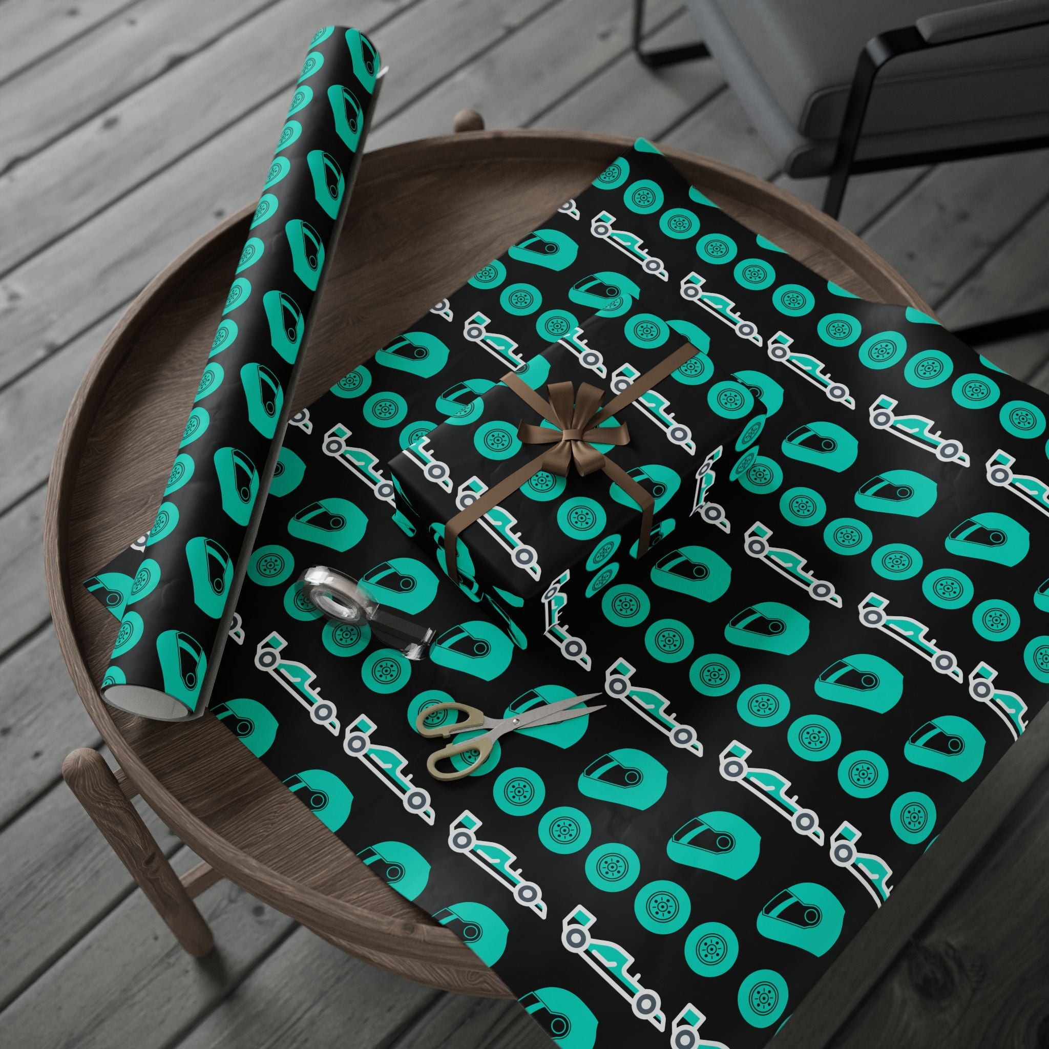 Mercedes Livery Inspired Wrapping Paper