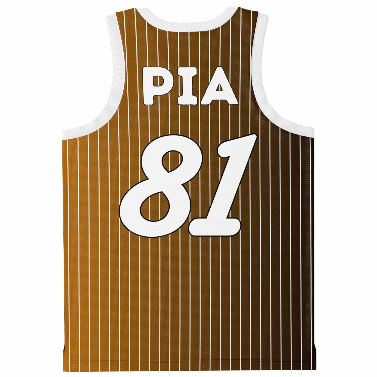 PIA81 Pinstripe Basketball Jersey - FormulaFanatics