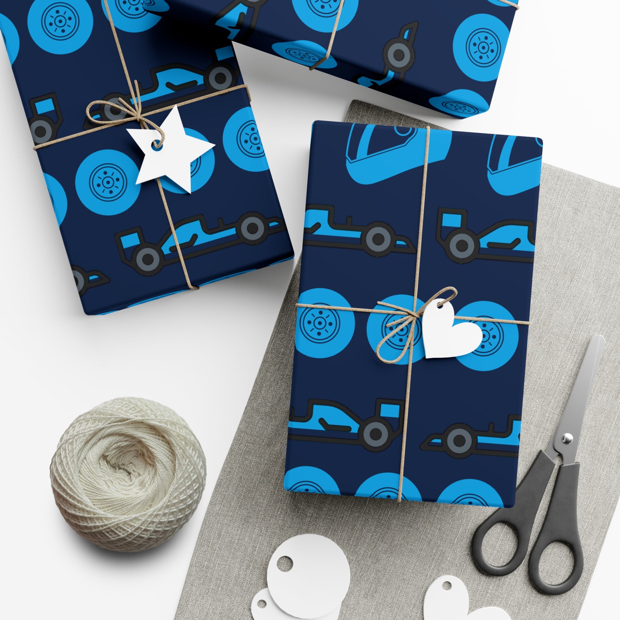 Williams Livery Inspired Wrapping Paper