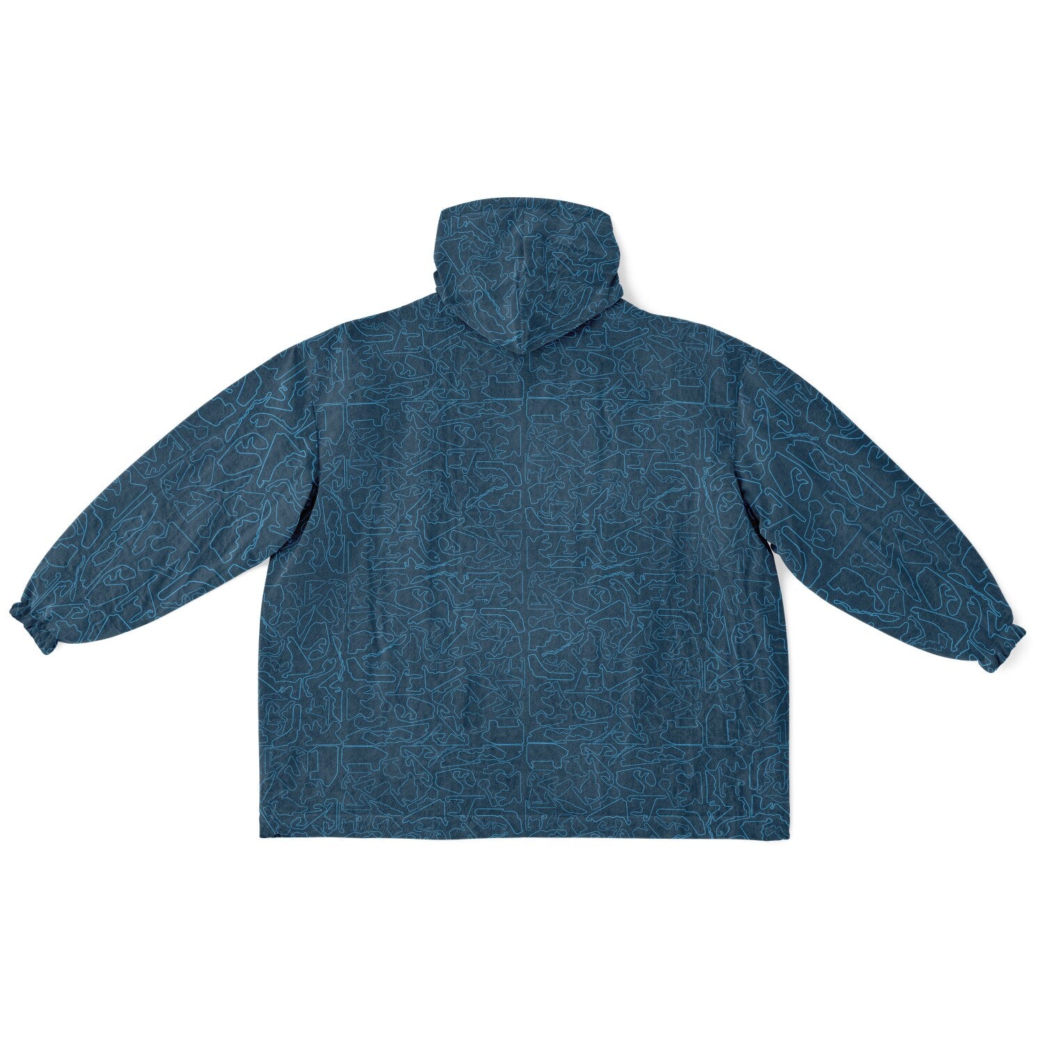 The DRS (Deep Relaxation System) Gigantic Hoodie -  Blue