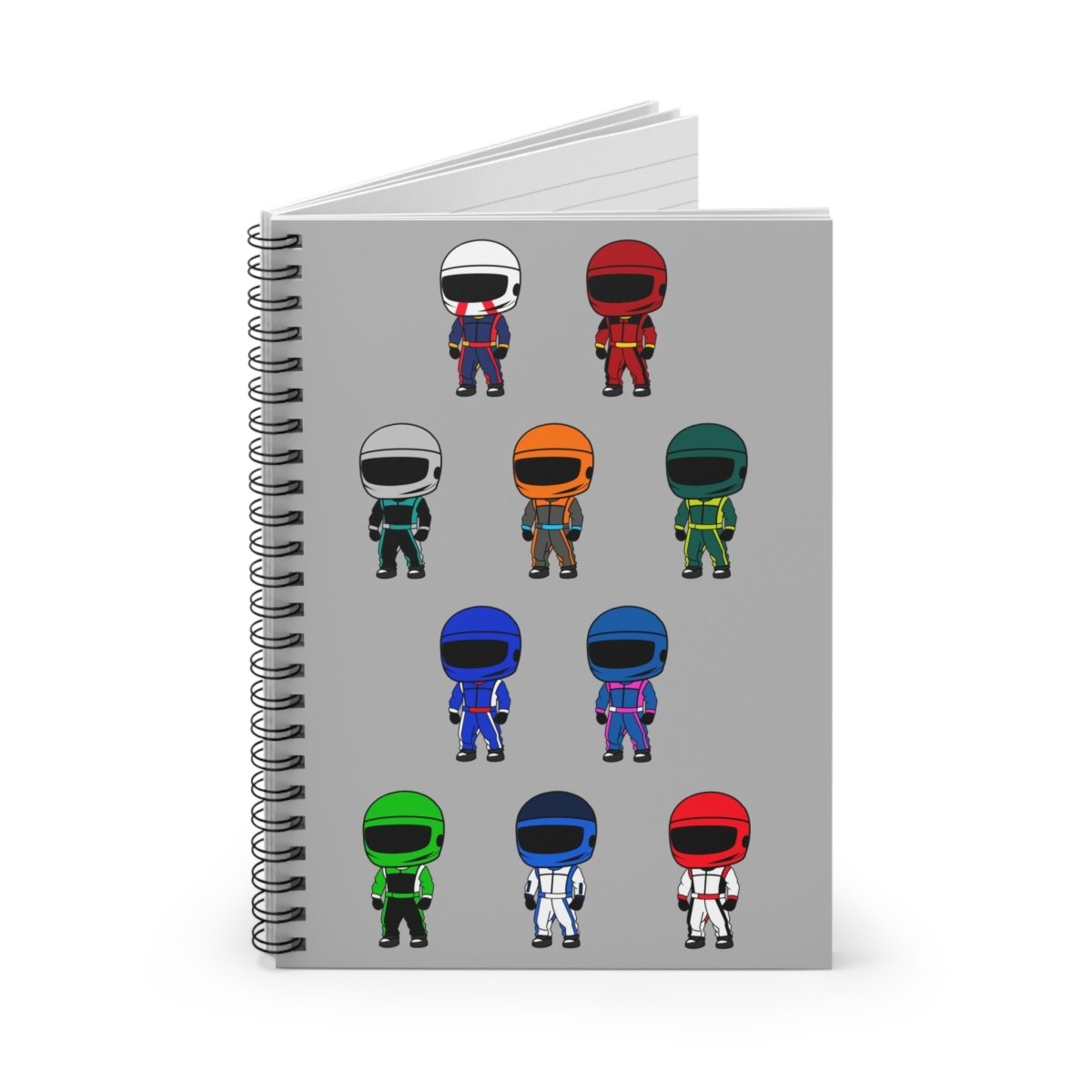 Mini Drivers Spiral Notebook | FormulaFanatics