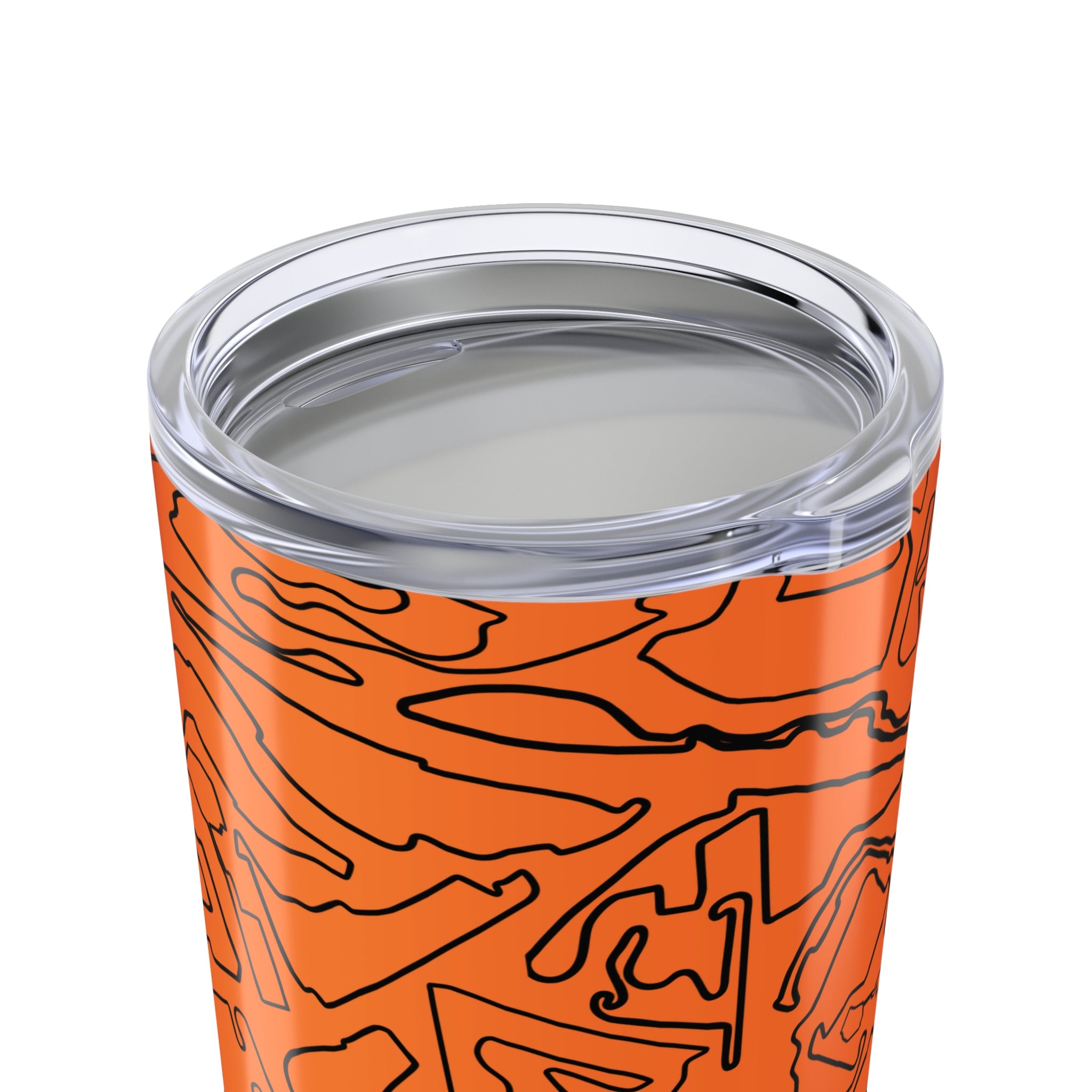 Circuit Sips | Orange/Black | Tumbler 20oz