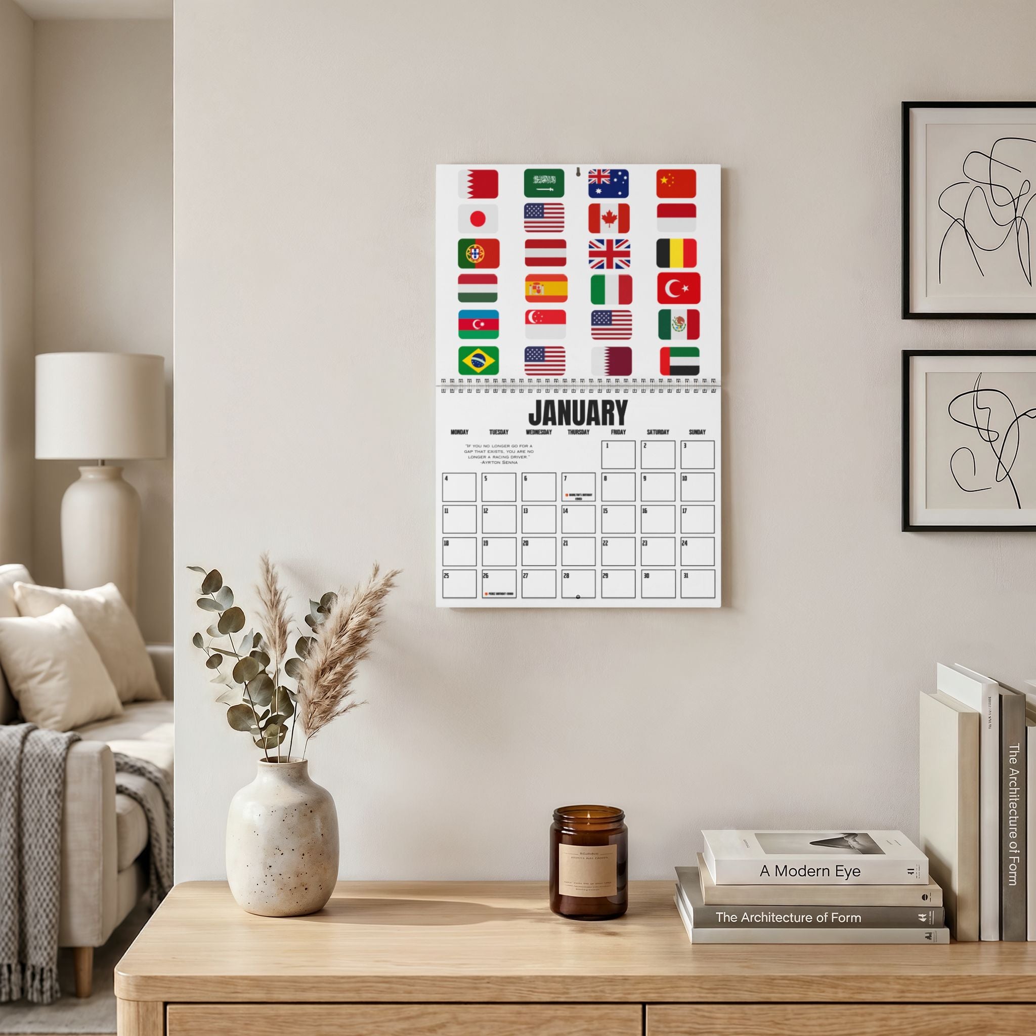 Wall Calendars (Blank)