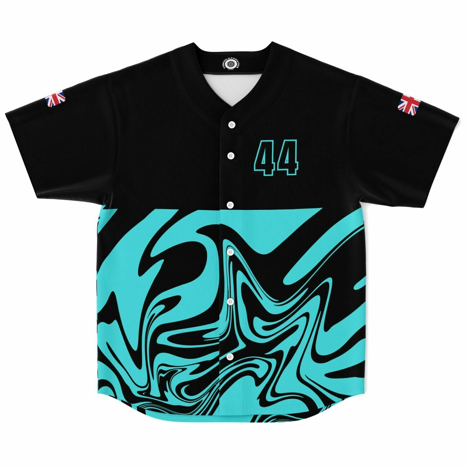 Liquid Design - #44 - Baseball Jersey - FormulaFanatics